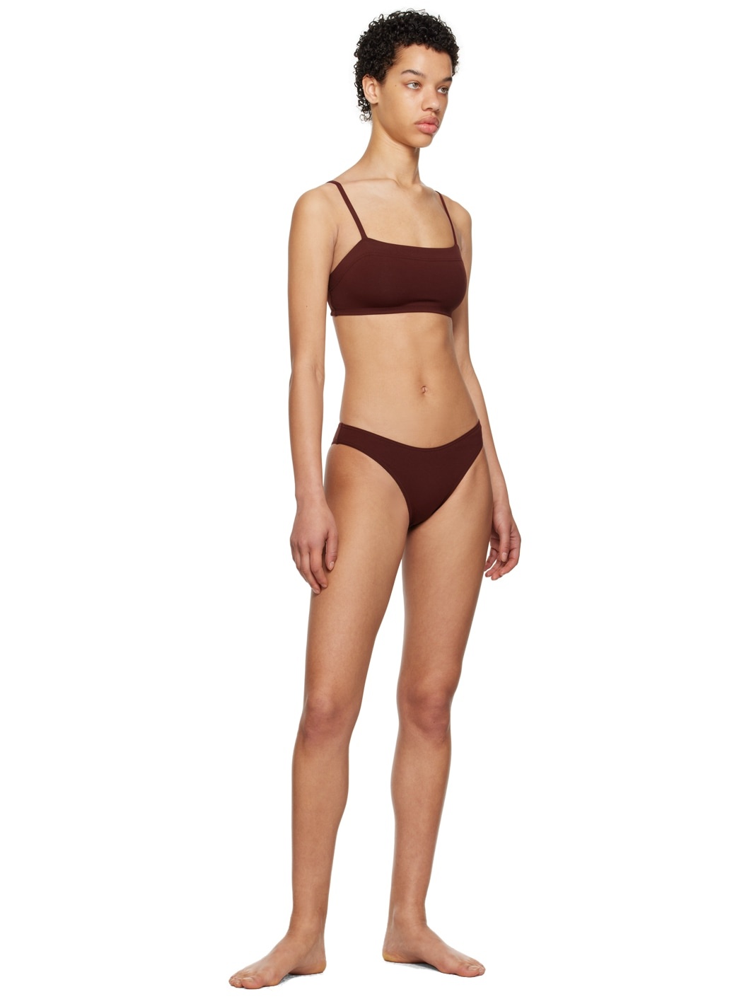 Brown Azur Bikini Top - 4