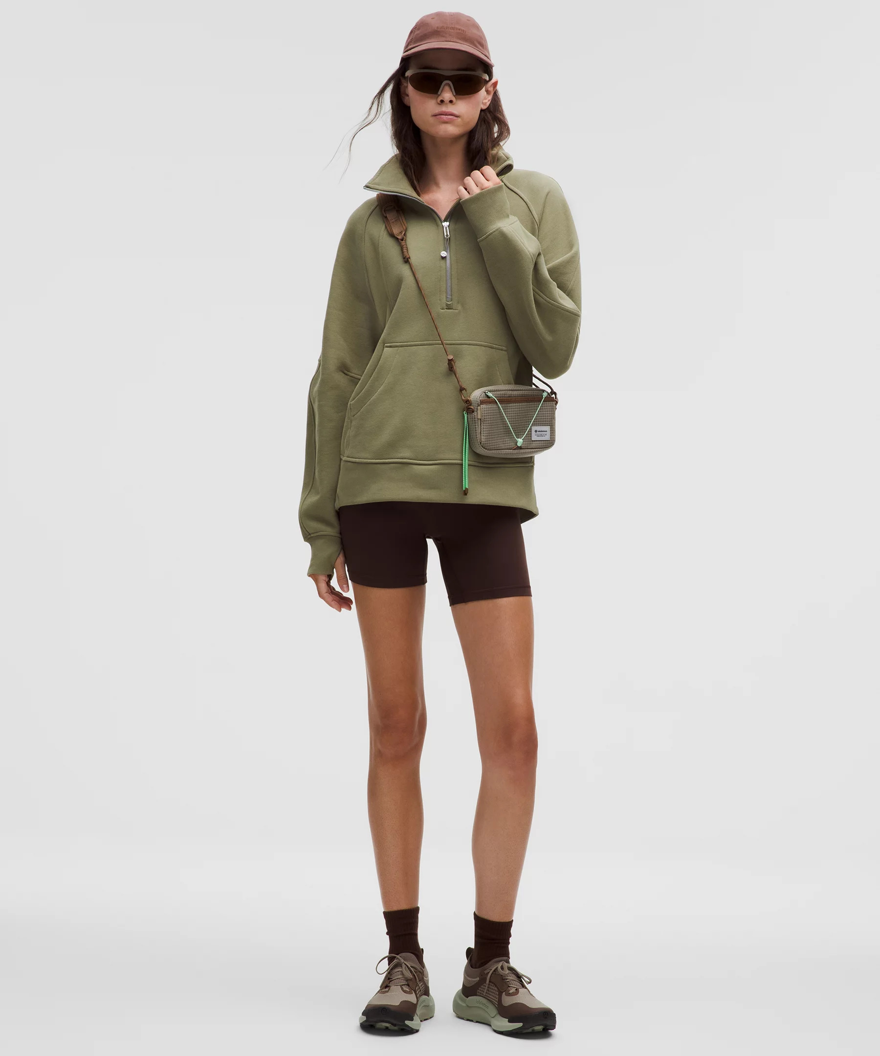 Scuba Oversized Funnel-Neck Half Zip *Long - 2