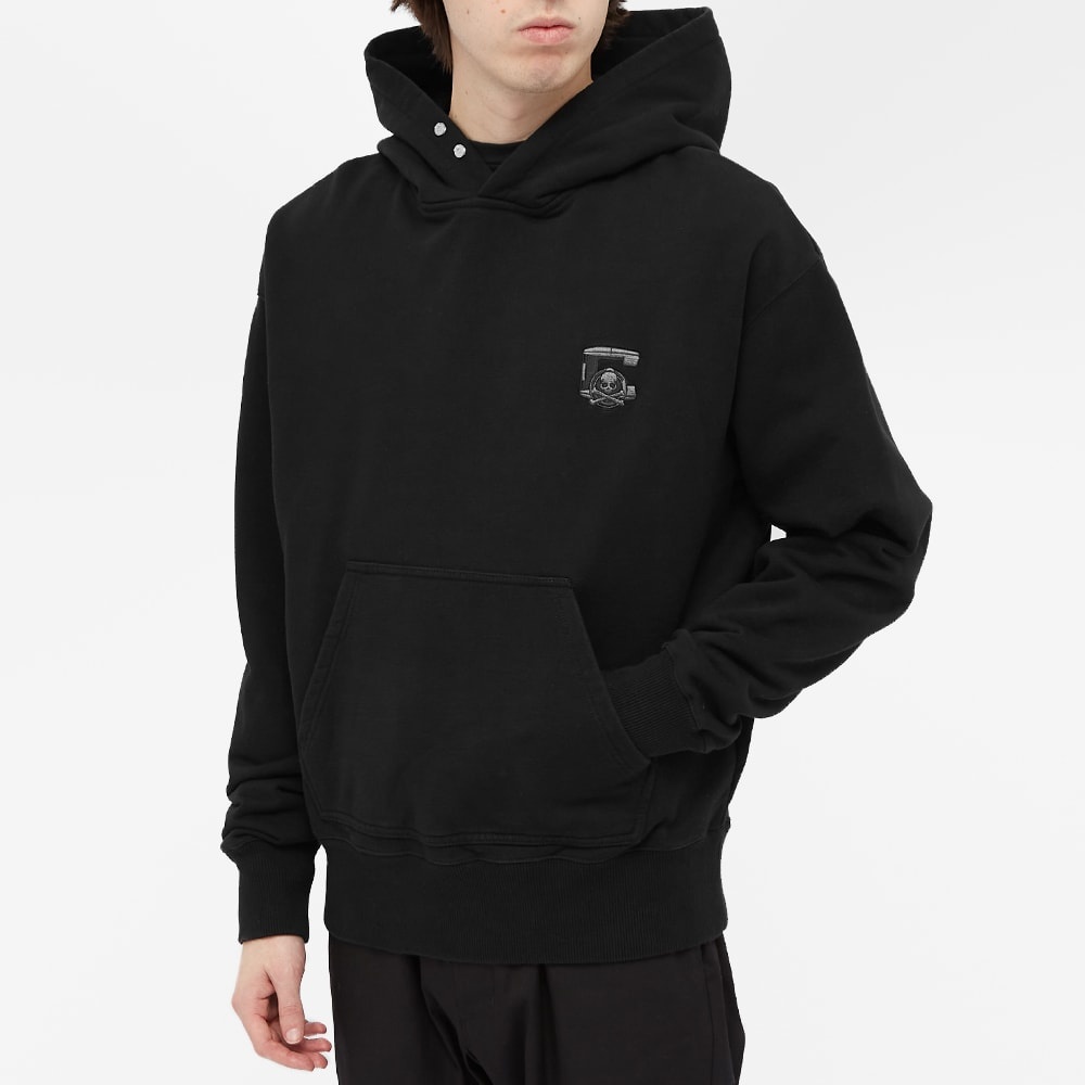 C2H4 x MASTERMIND JAPAN Applique Logo Popover Hoody - 4