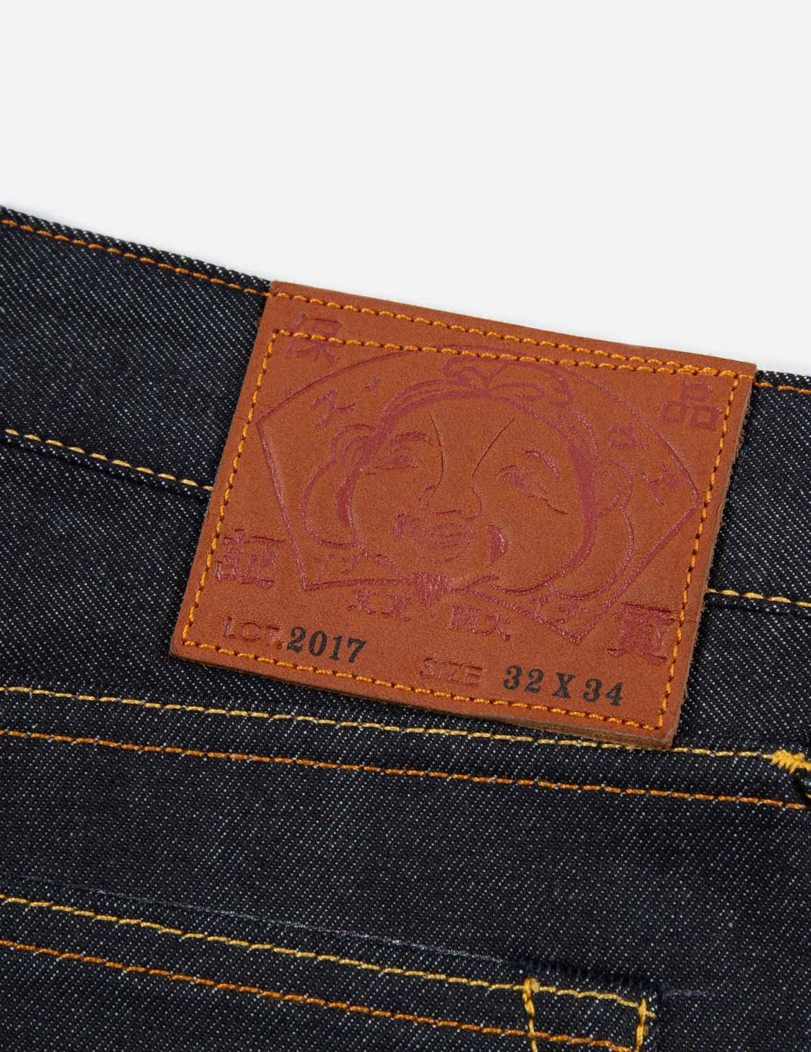 OFF-WHITE SEAGULL CARROT FIT RAW DENIM JEANS #2017 - 12