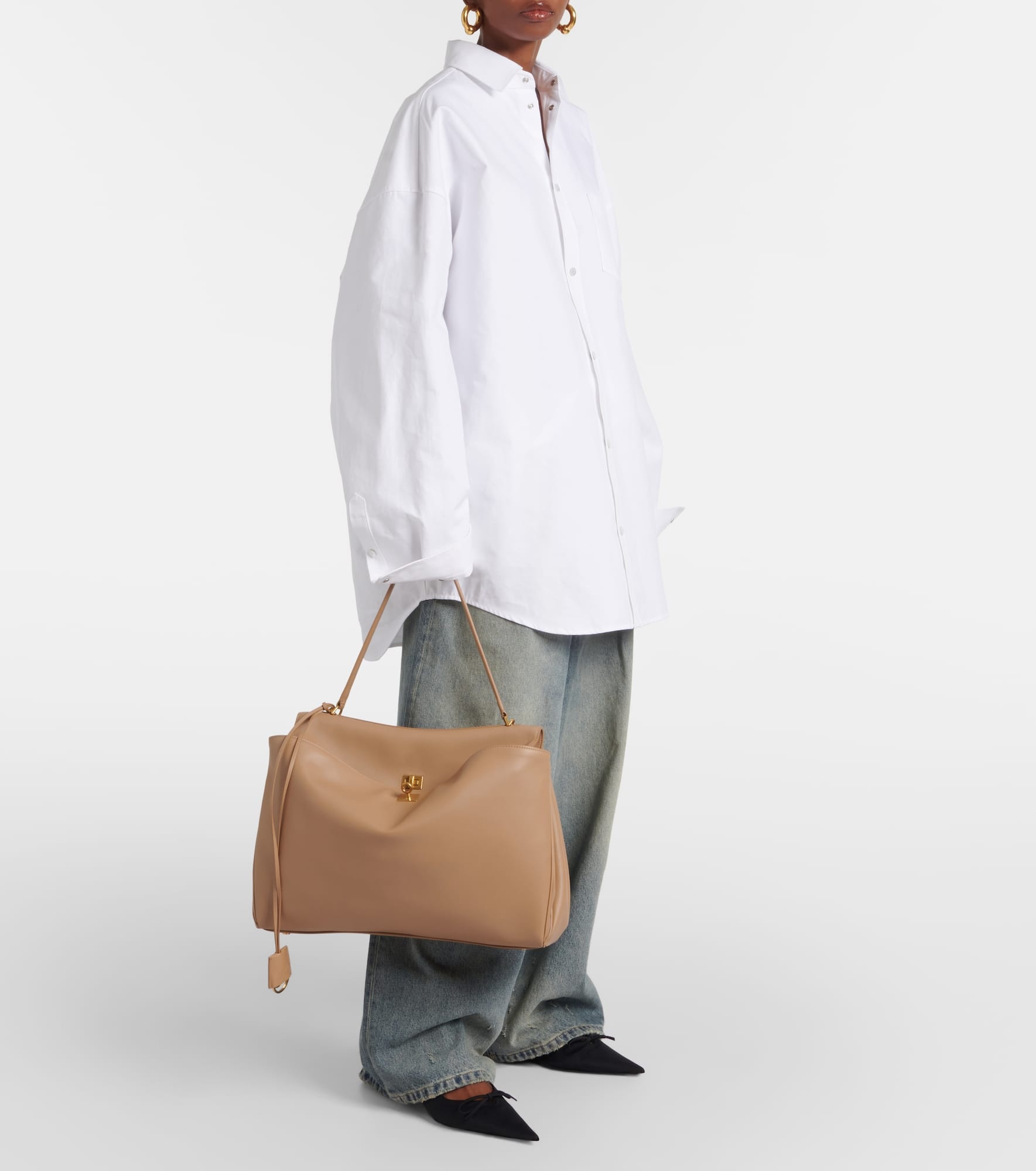 Rodeo Large leather tote bag - 5