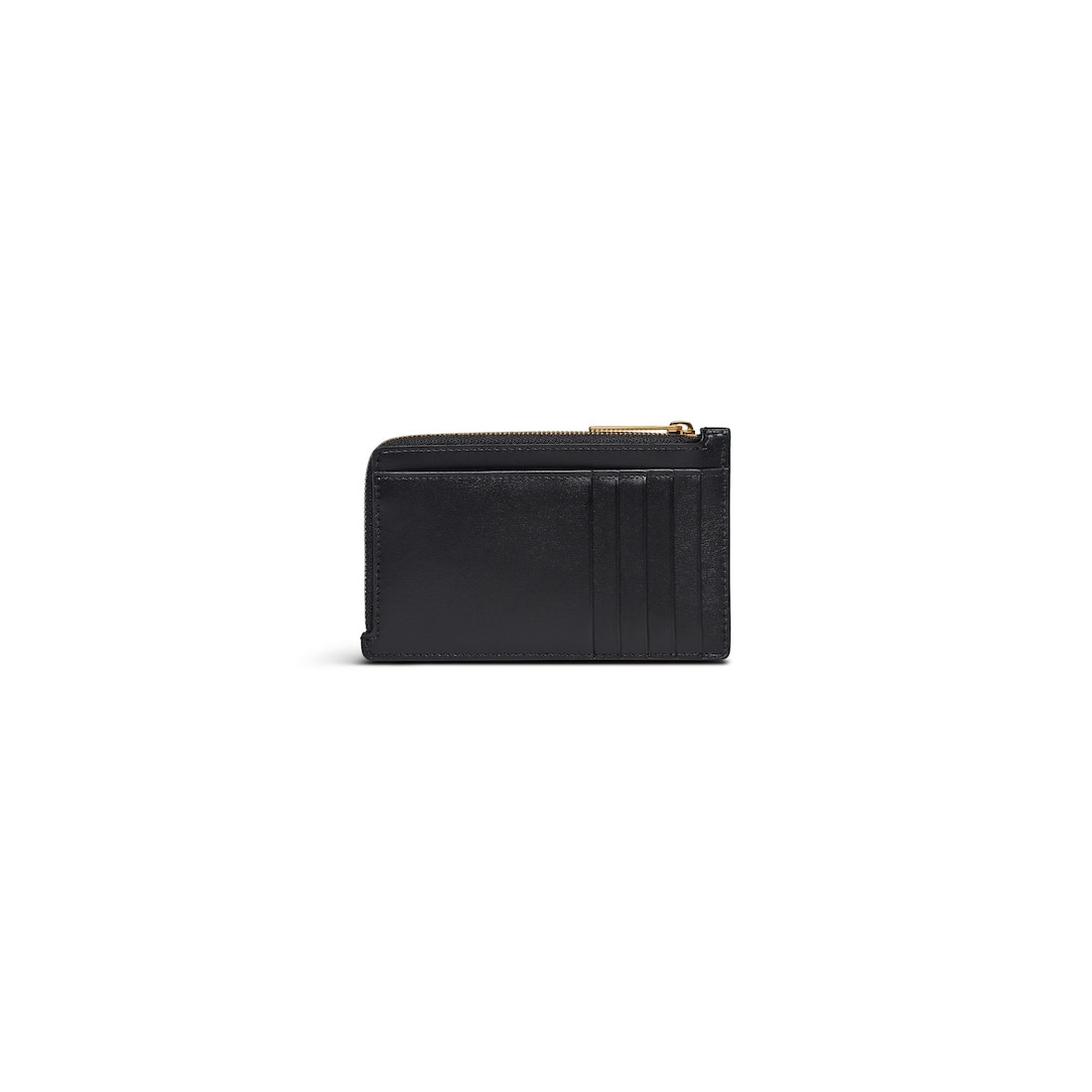 Women's Envelope Long Coin And Card Holder  in Black - 2