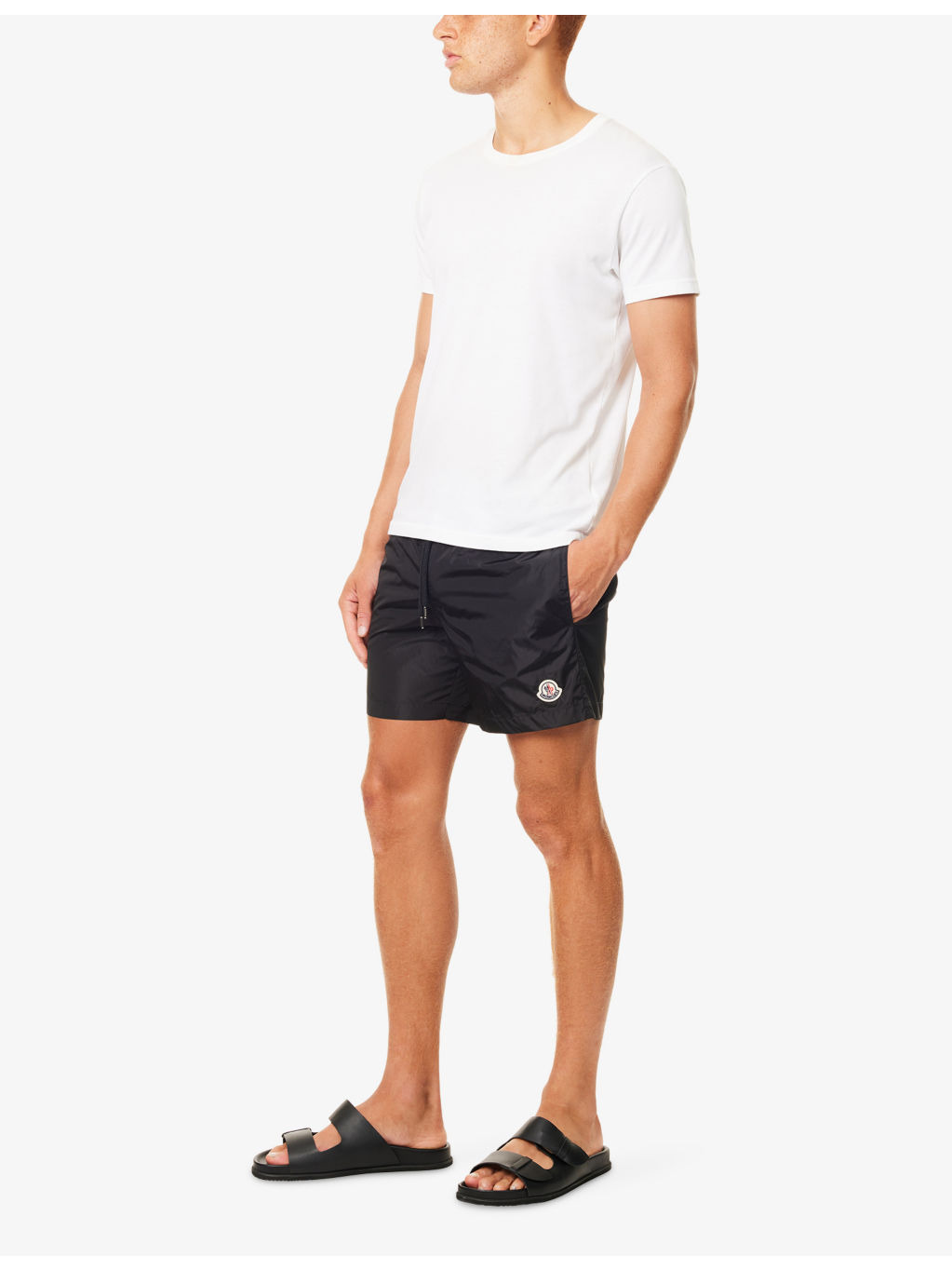 Logo-Patch Relaxed-Fit Swim Shorts - 2