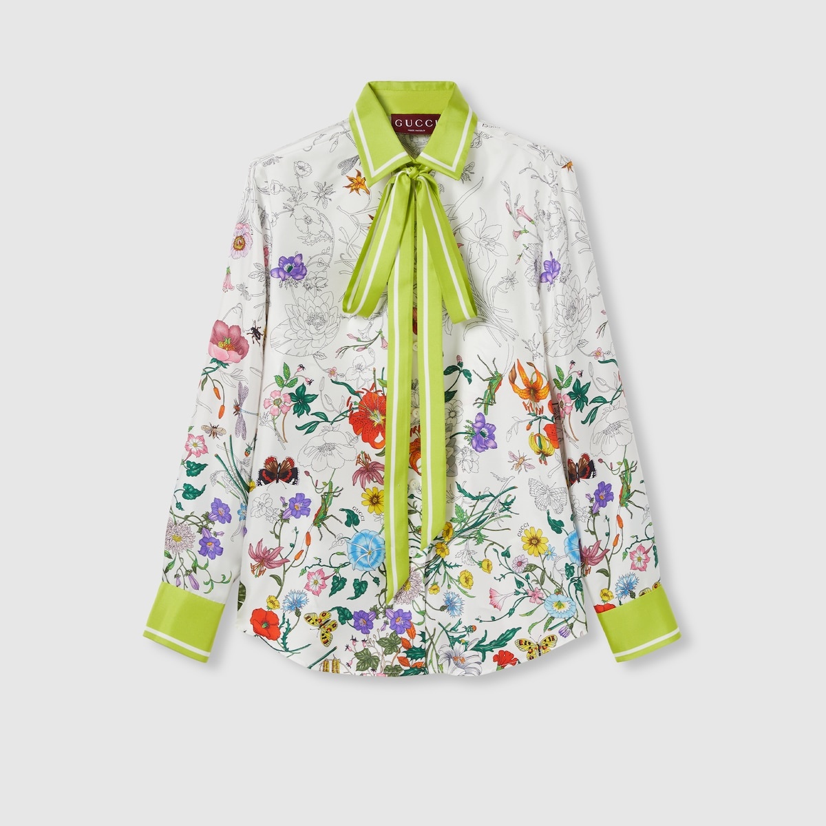 Printed silk shirt - 2