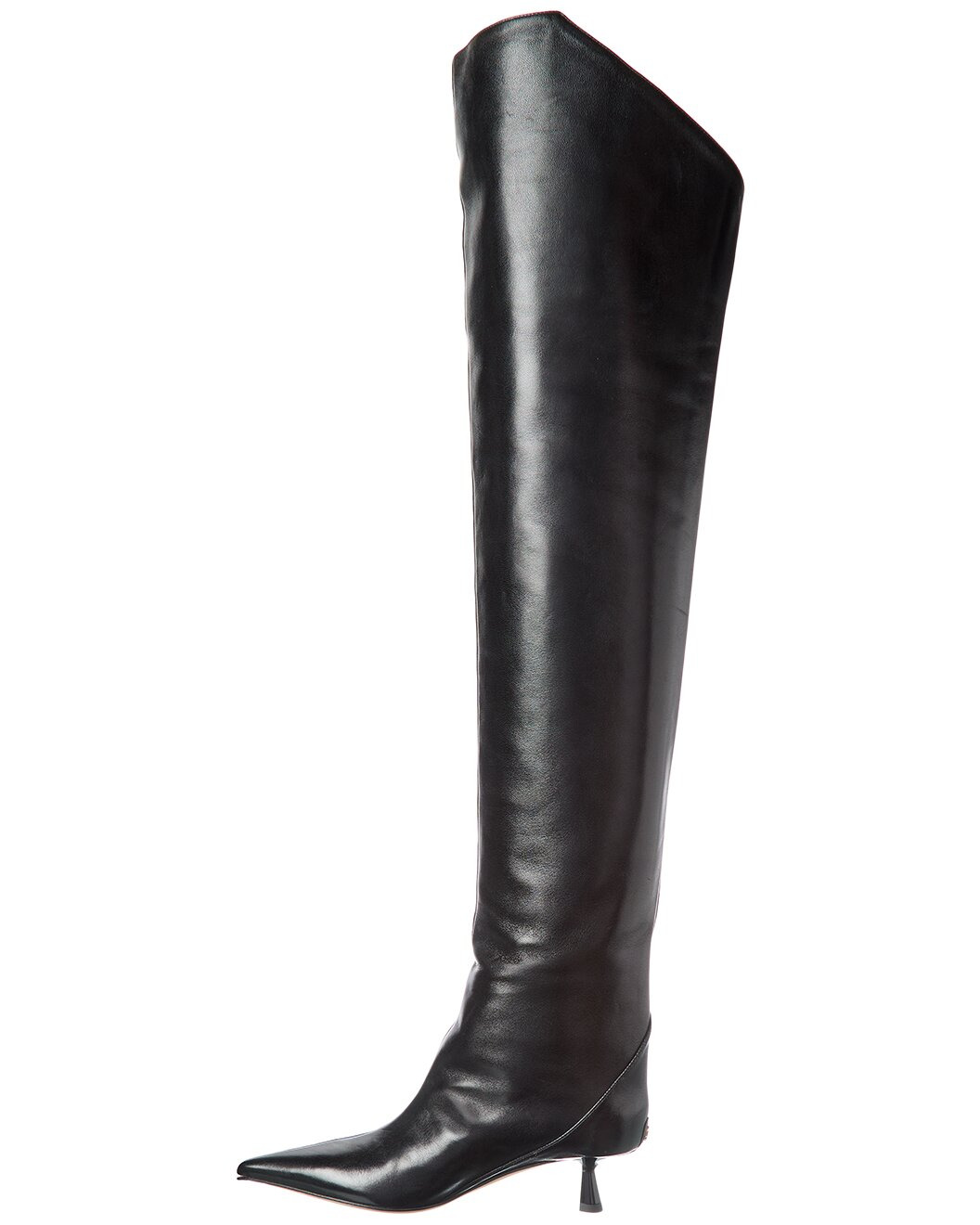 Jimmy Choo Vari 45 Leather Over-The-Knee Boot - 2
