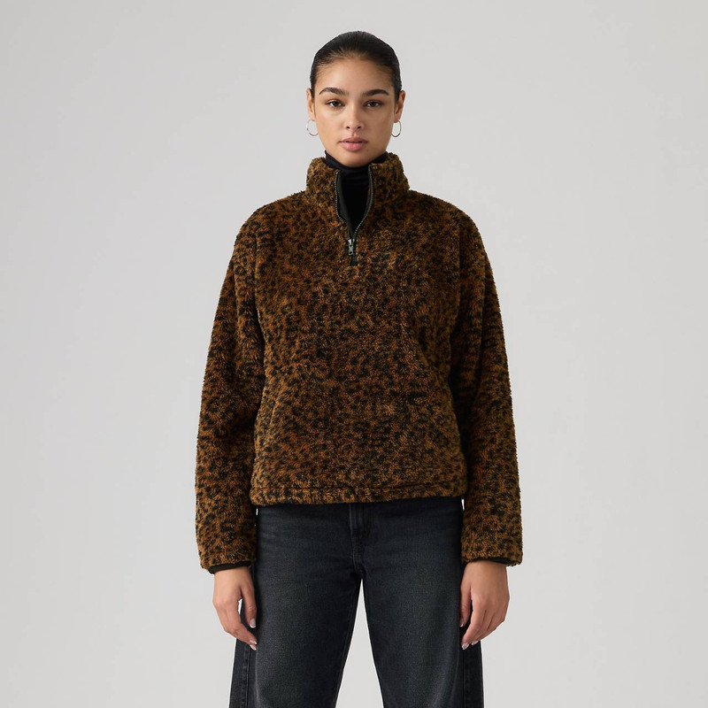 GEMMA SHERPA QUARTER-ZIP 3