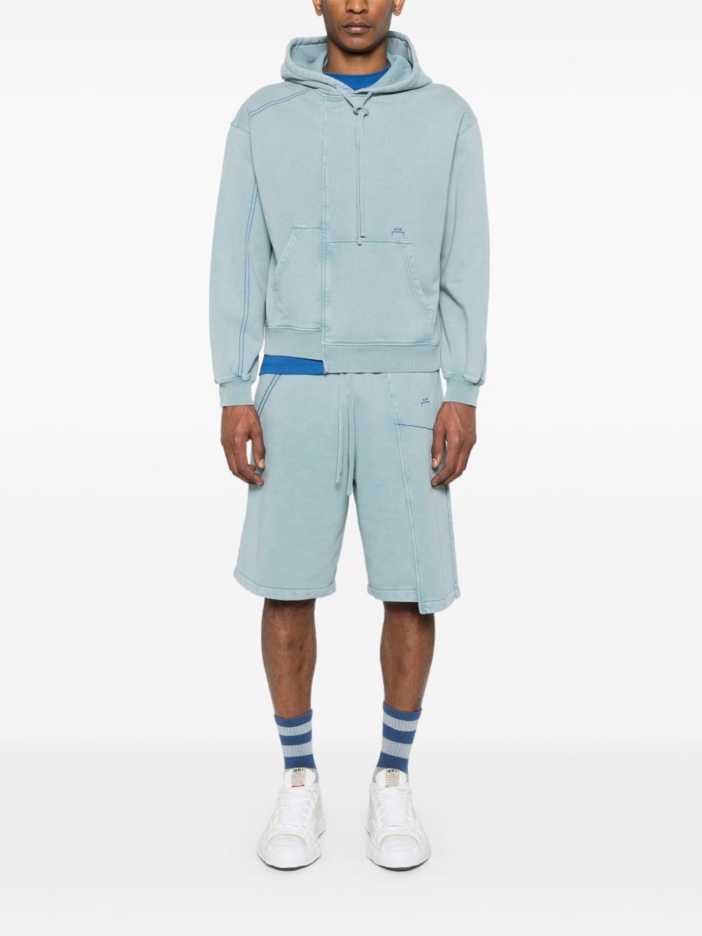 Oblique track shorts - 2