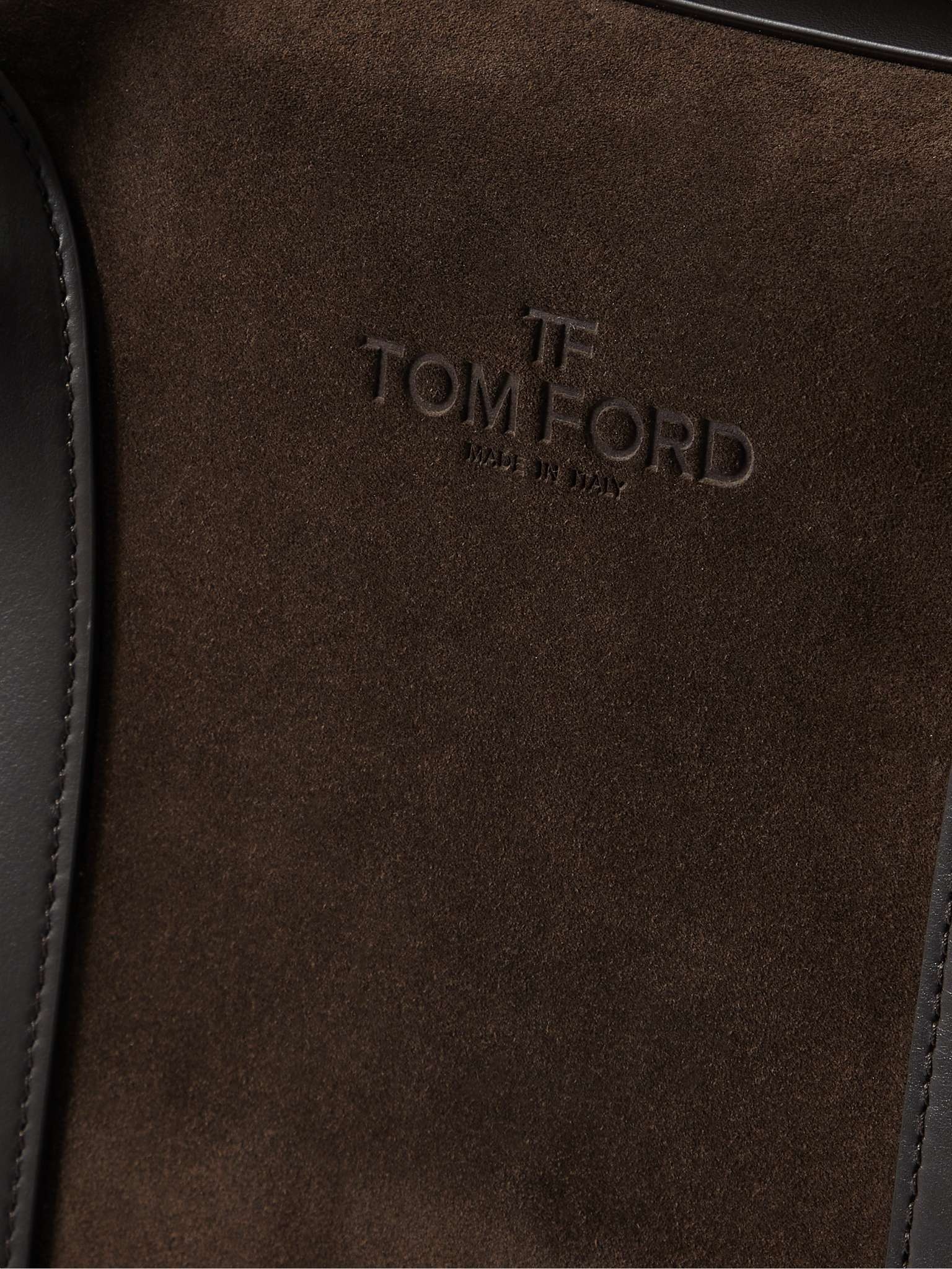 Buckley Leather-Trimmed Suede Tote Bag - 5