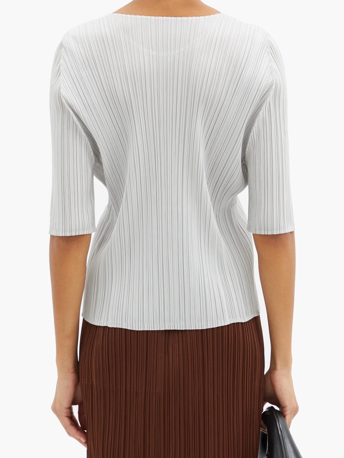 Technical-pleated top - 5