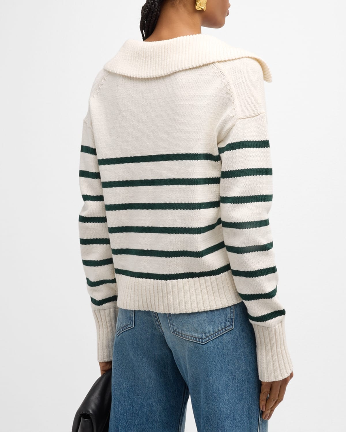 Jovie Stripe Pullover Sweater - 7