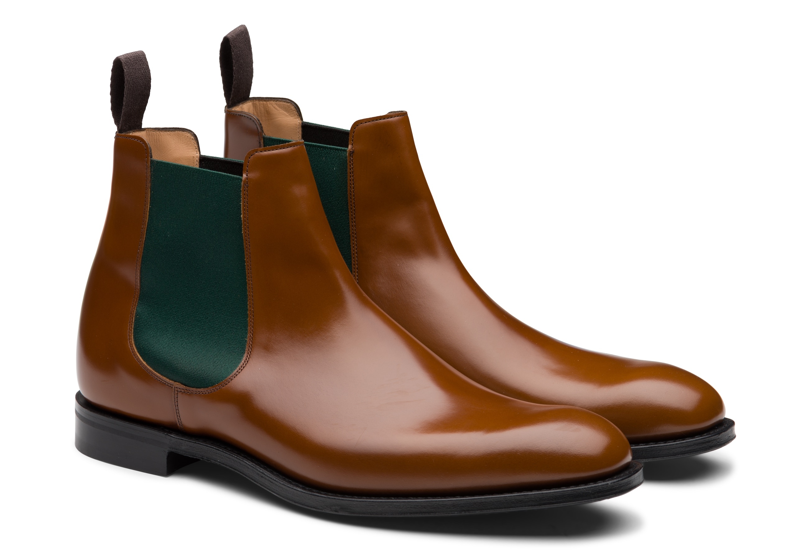 Amberley ^ r
Polished Binder Chelsea Boot Sandalwood/green - 2