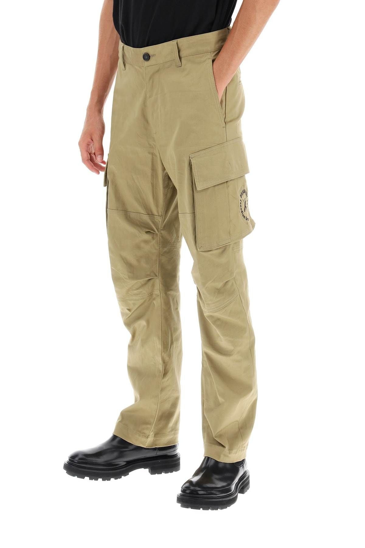 REGULAR FIT CARGO PANTS - 5