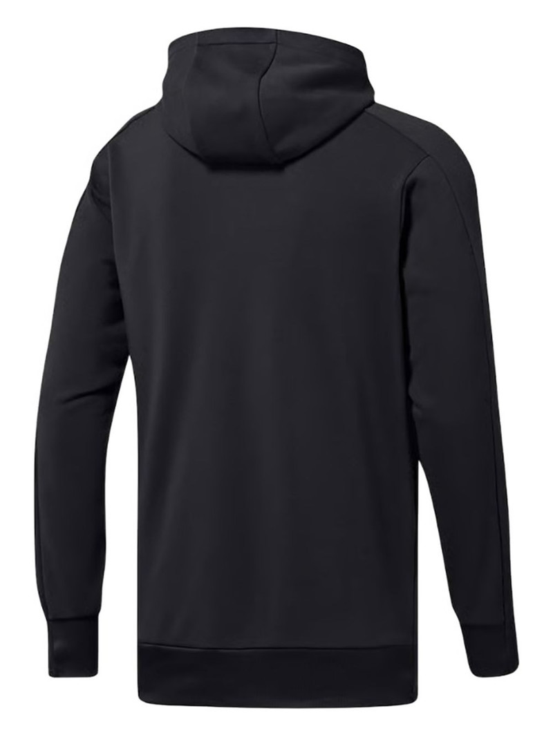 adidas logo-detail hoodie outlook