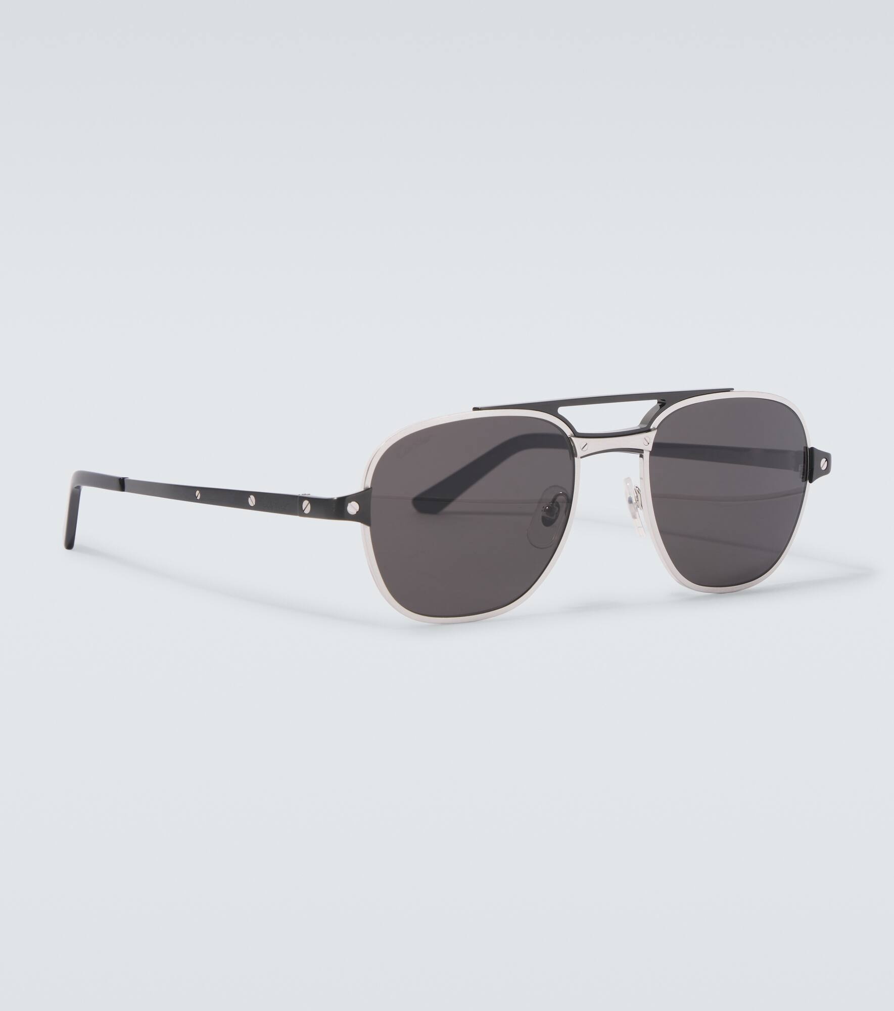 Santos De Cartier square sunglasses - 4
