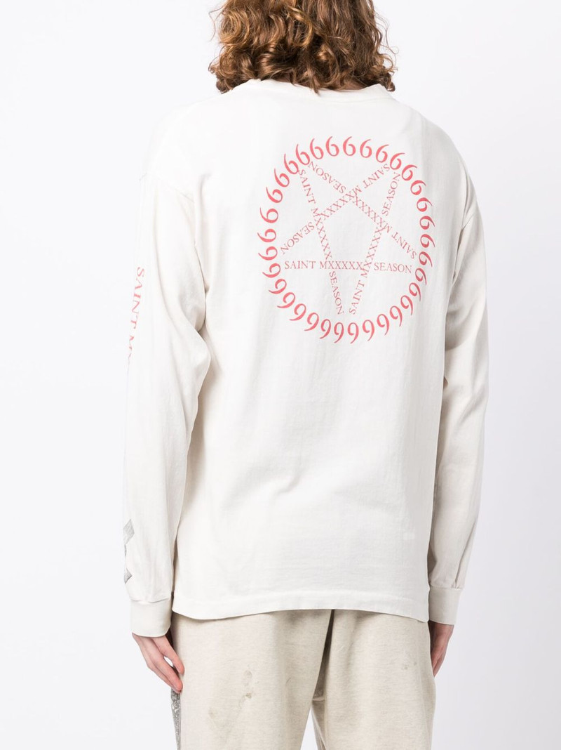 graphic-print cotton T-shirt 4