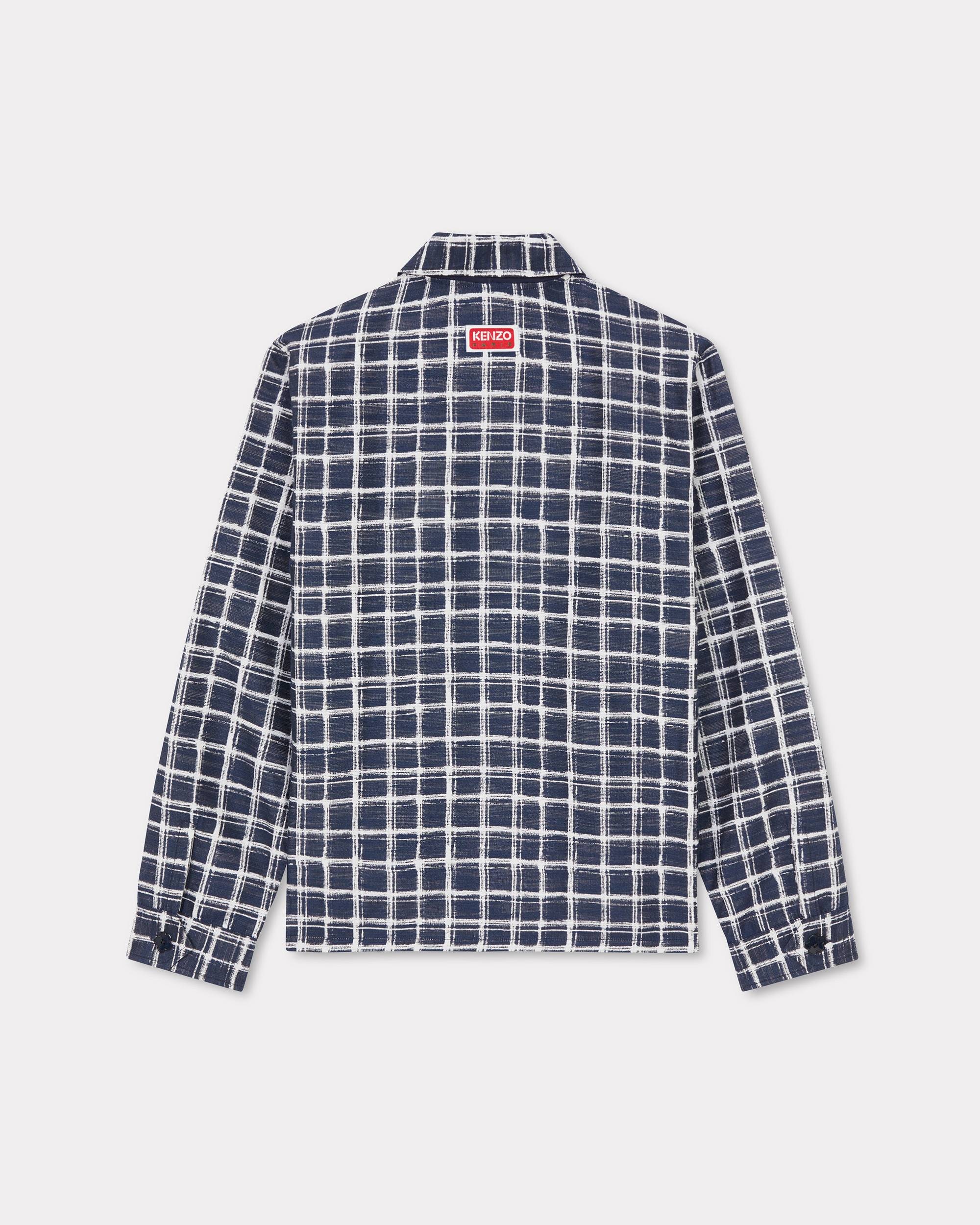 'KENZO Checks' jacquard overshirt - 2