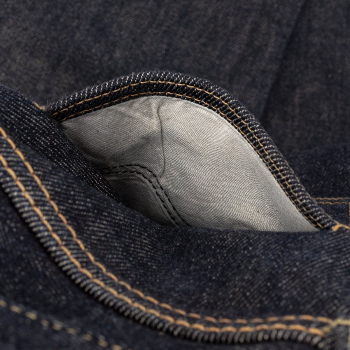 IH-777-SST 21oz Shinayaka Selvedge Denim Slim Tapered Cut Jeans - Indigo - 14