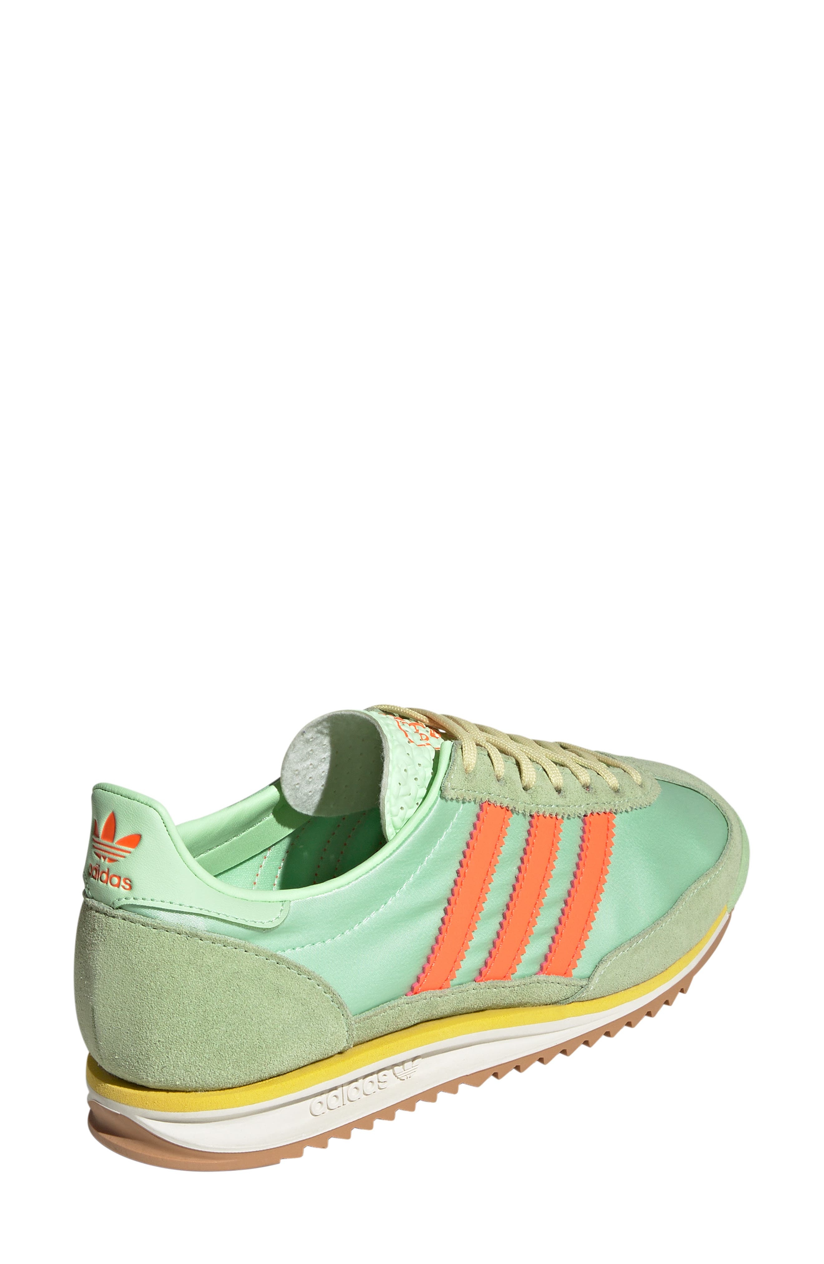 adidas SL 72 Sneaker in Green Spark/Orange/Off White at Nordstrom - 2