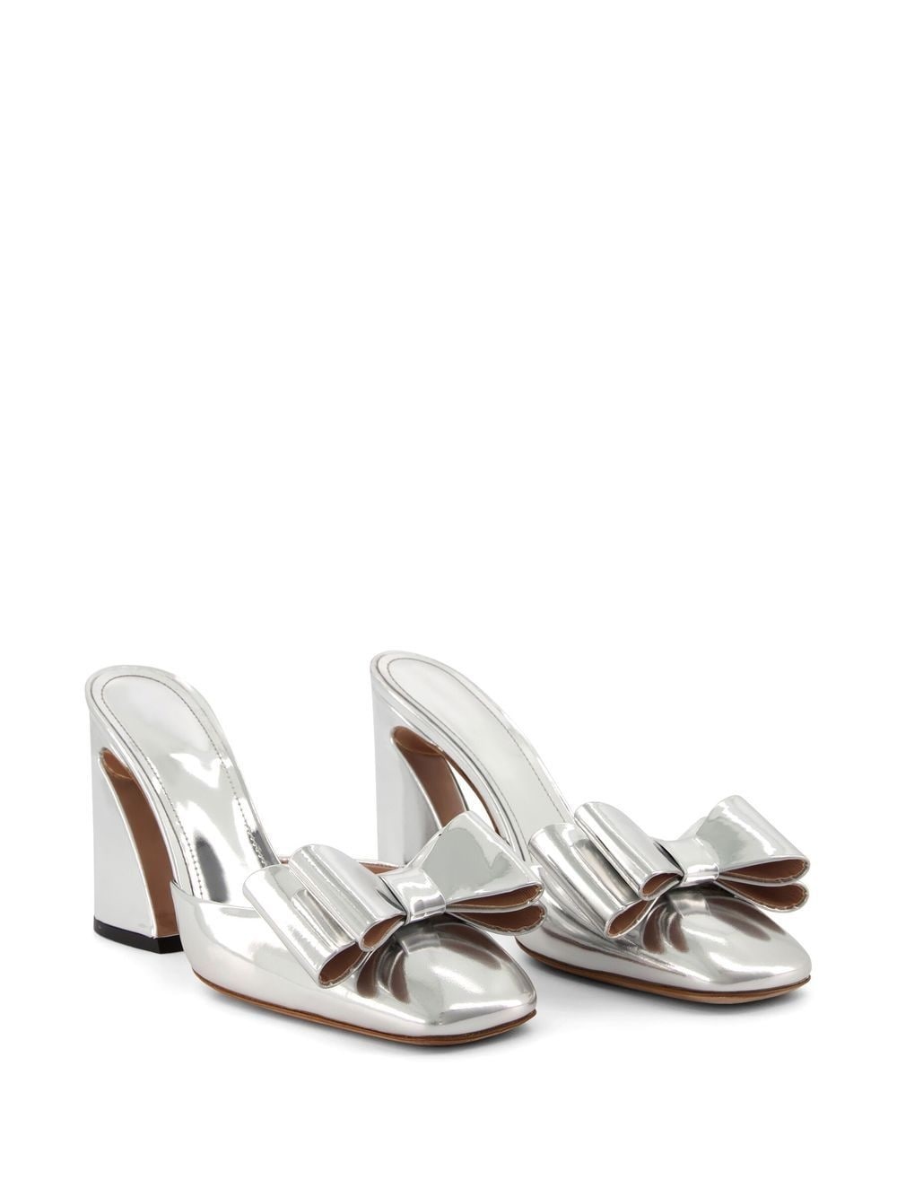 Pop-Bow 100mm mules - 2