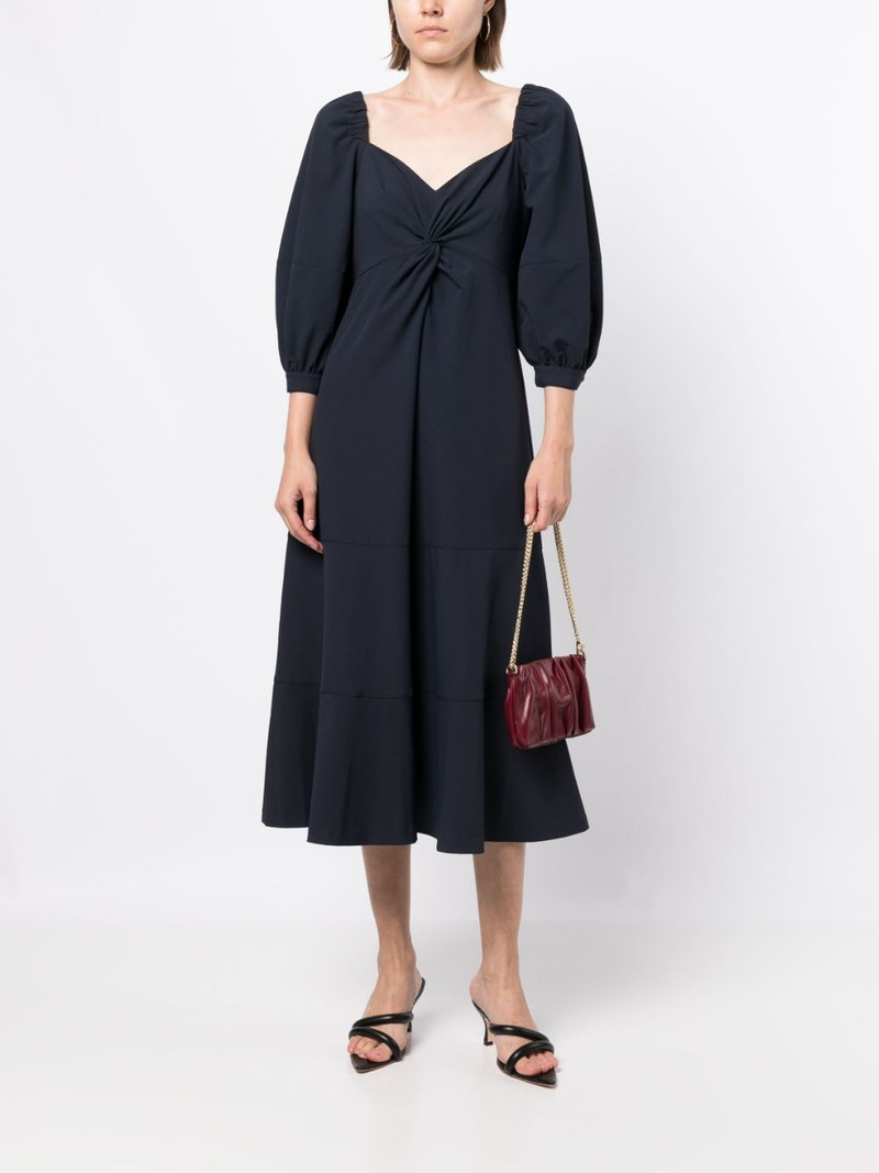 Cinq à Sept Kristina bishop-sleeves midi dress outlook