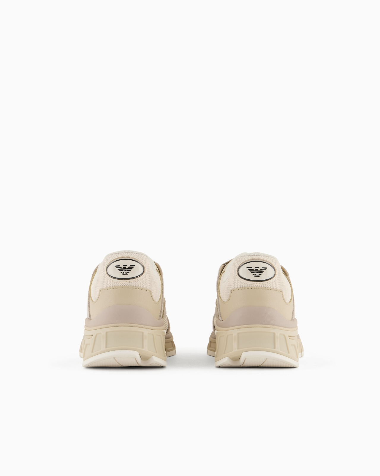 Travel Essential mesh and suede sneakers - 4