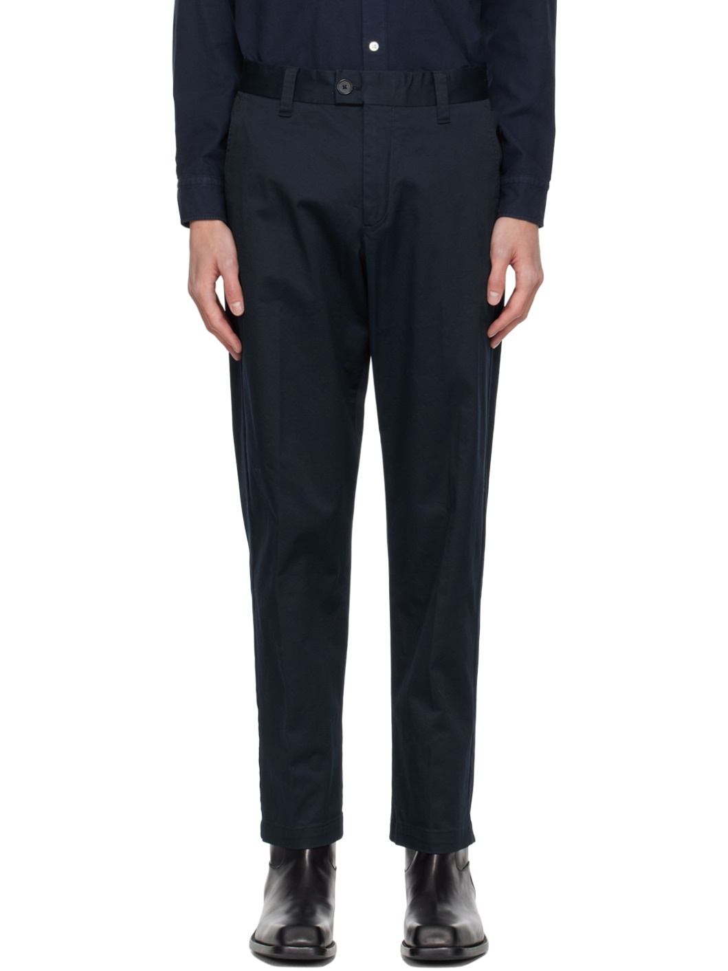 Navy Clement 1699 Trousers - 1