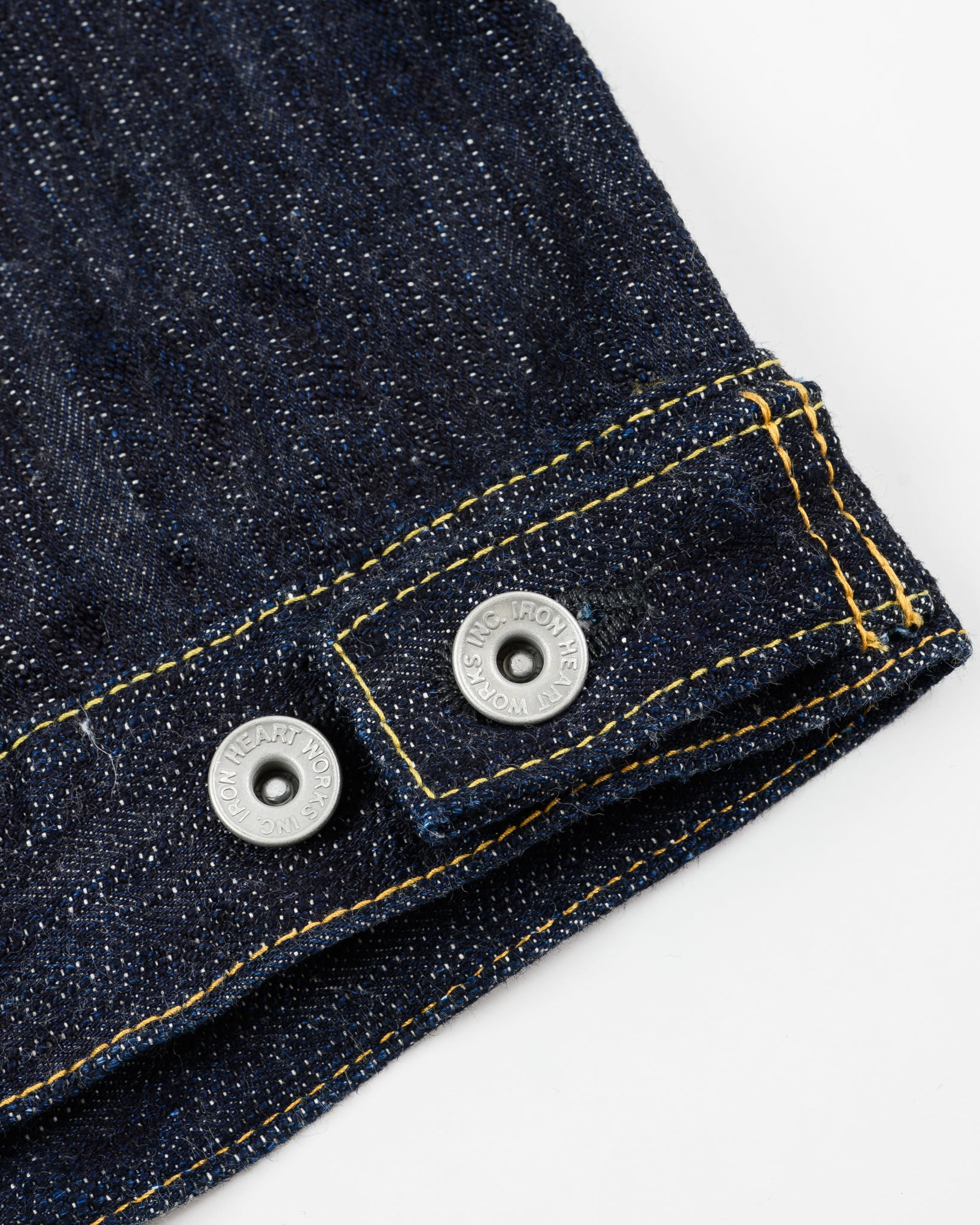 IH-526J-SLB 16oz Slubby Selvedge Denim Type III Jacket - Indigo - 17