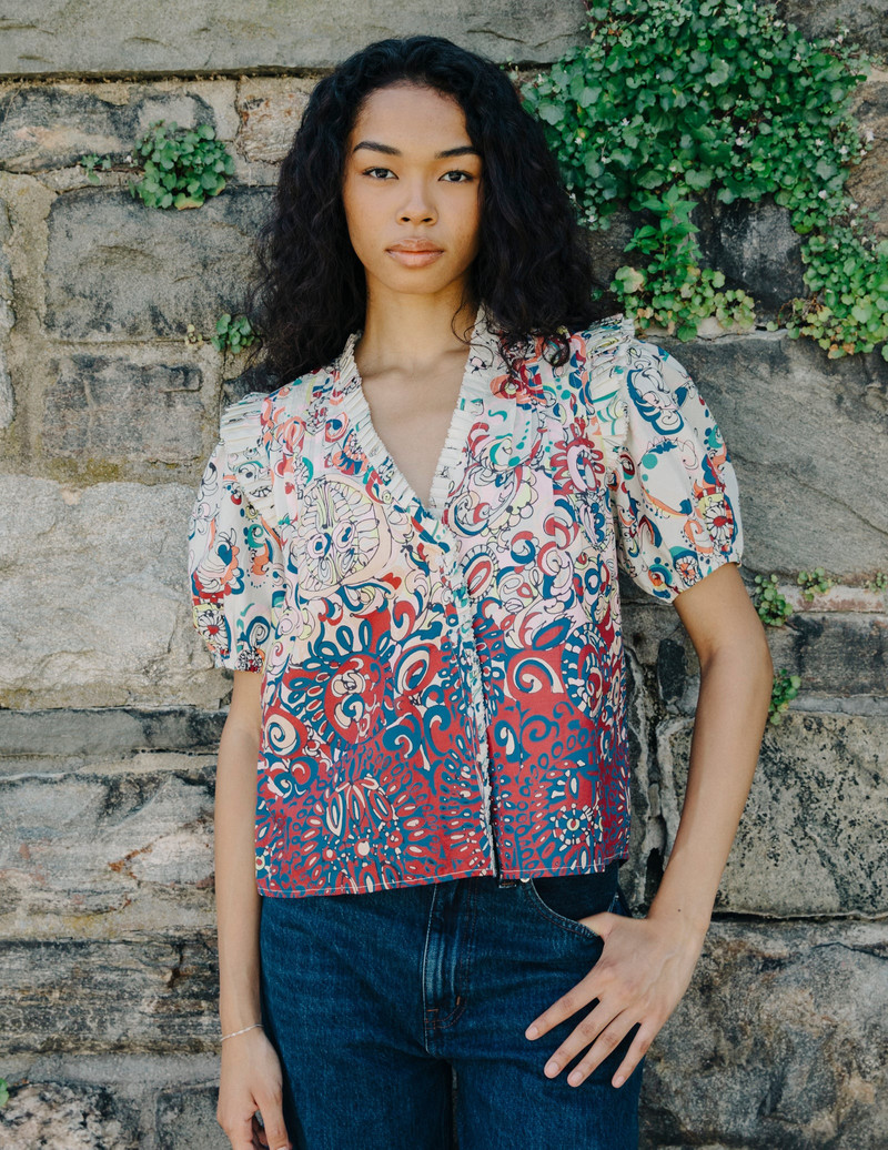 Short Sleeve Dana Top 1