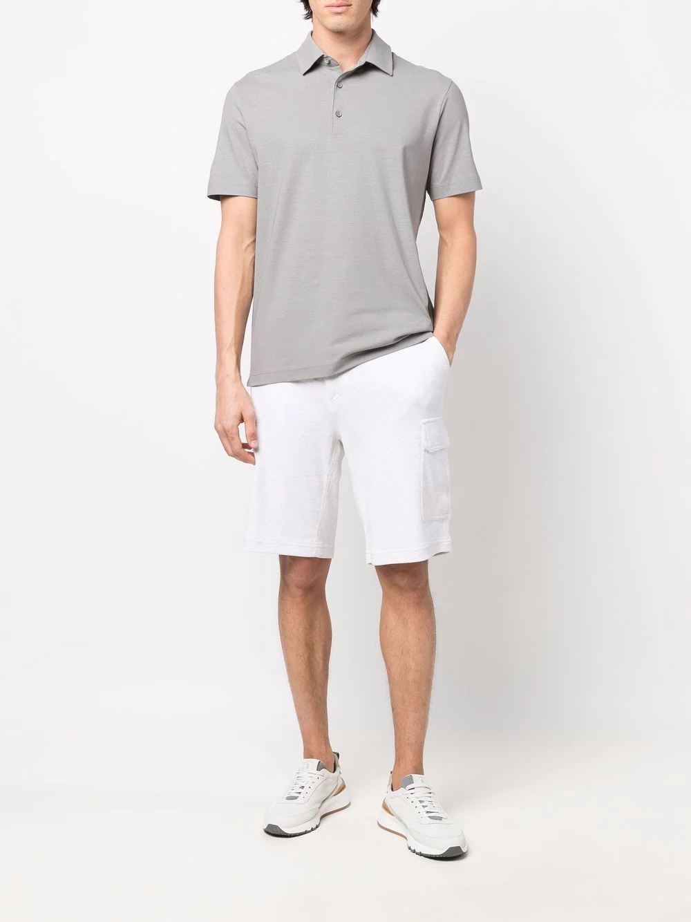 cotton polo shirt - 2