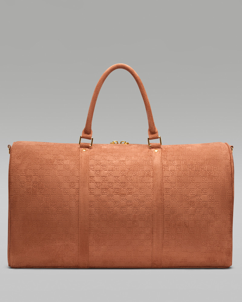 Jordan Suede Monogram Duffel (40L) 3