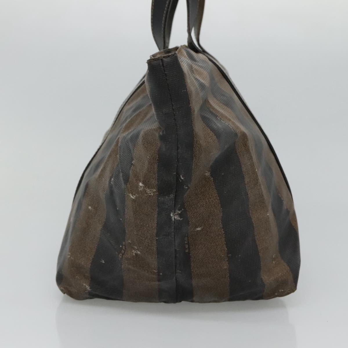 FENDI Pecan Canvas Hand Bag Coated Canvas Brown - 4