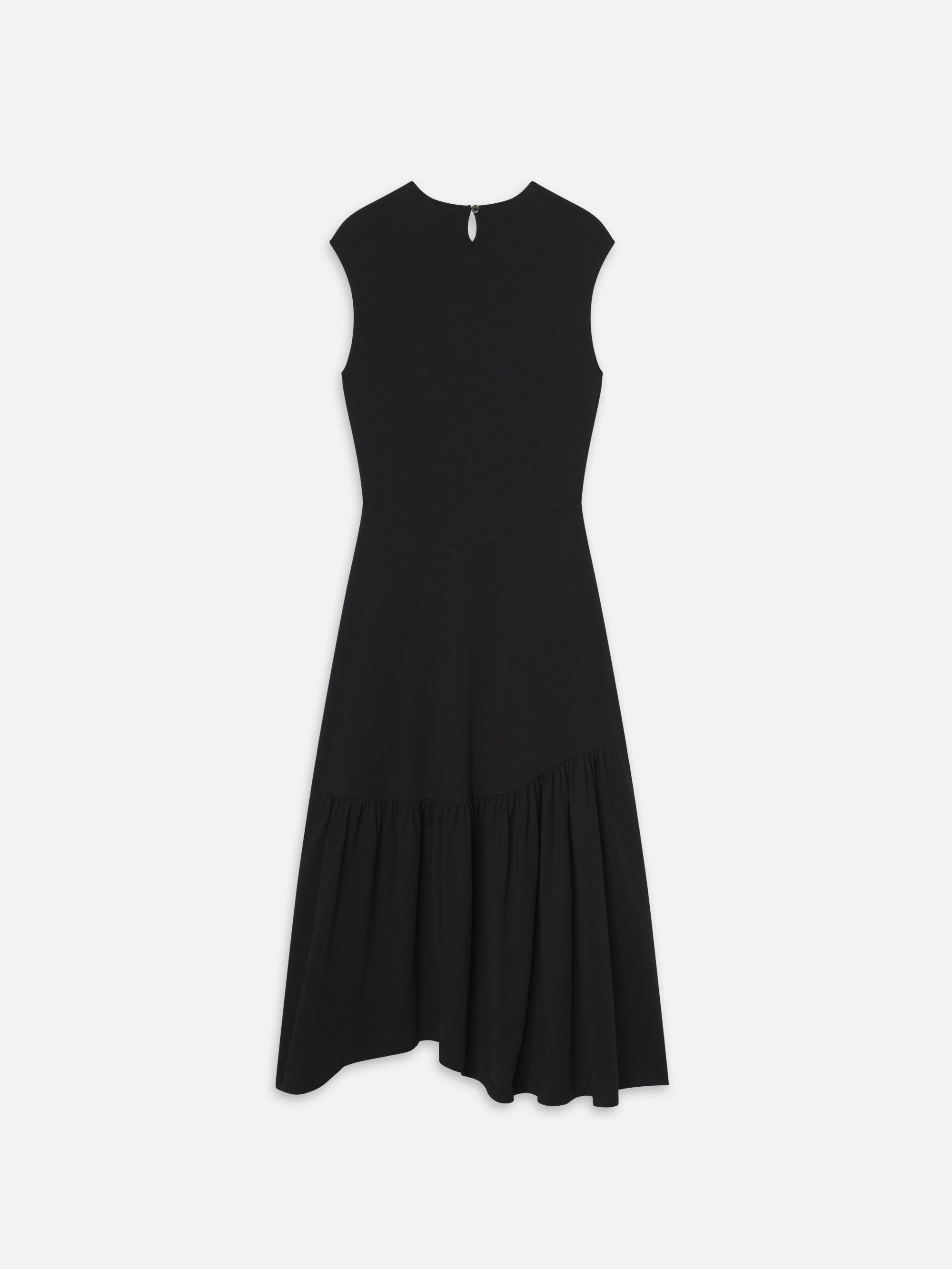 The Gathered Dress in Black - 3