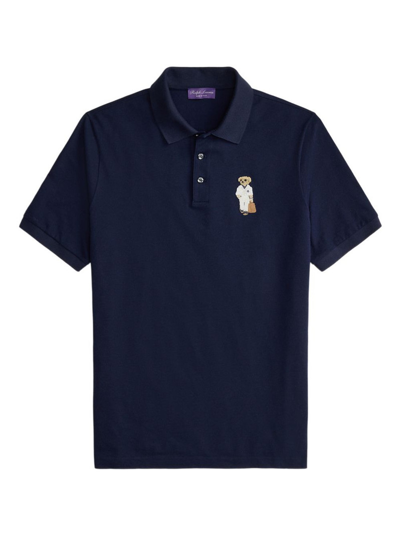embroidered polo shirt 1