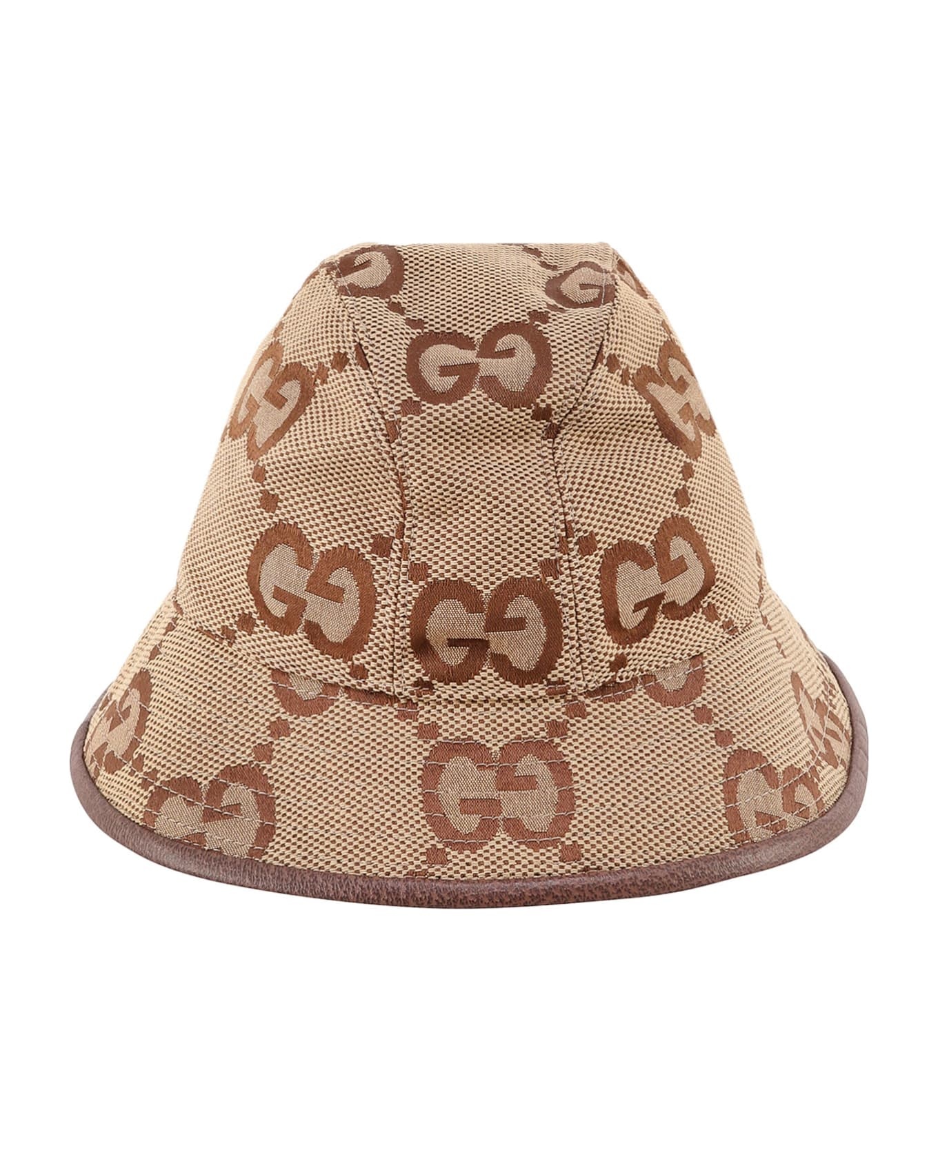 Embroidered Cotton Blend Hat - 1