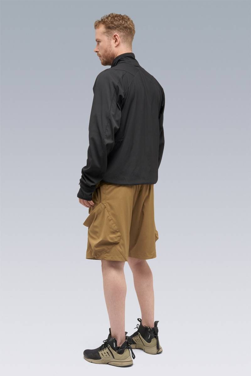 J97-M Nylon Stretch Contour Jacket Black 5