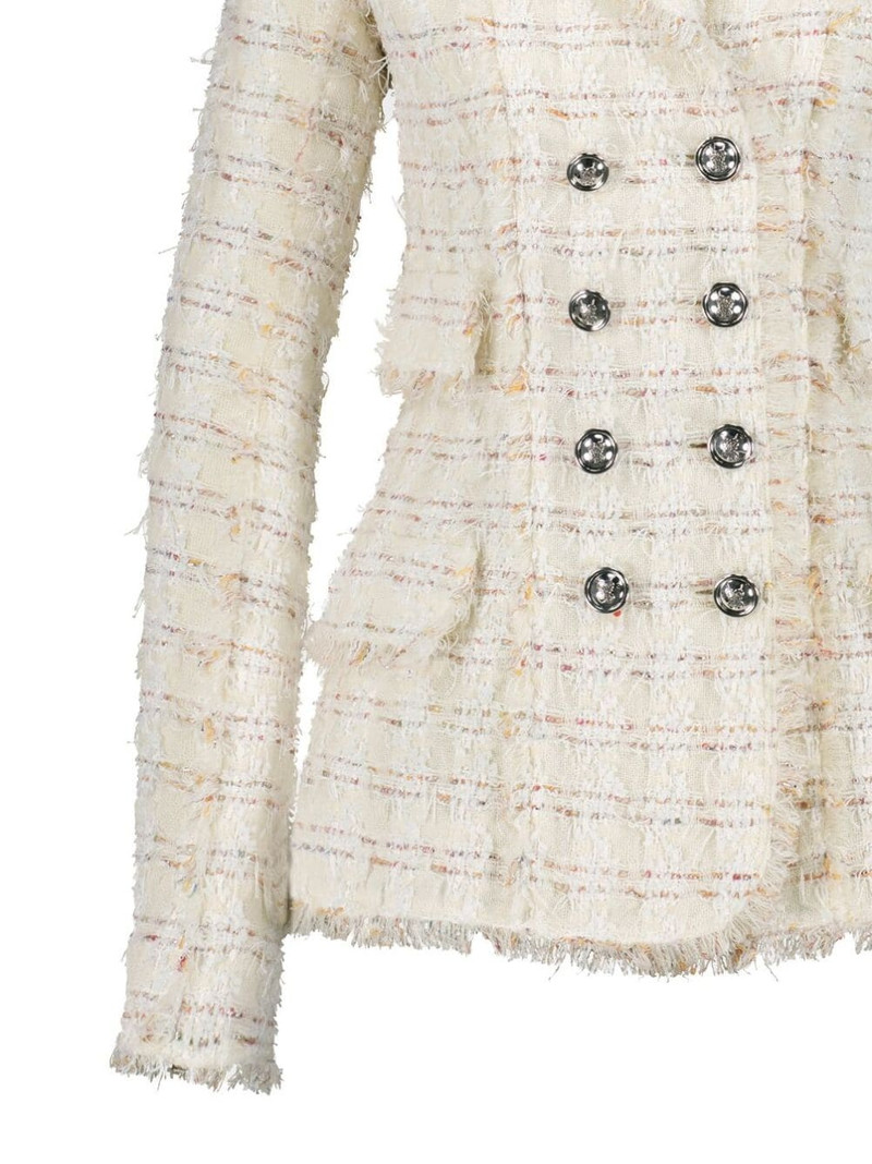GIAMBATTISTA VALLI bouclÃ© double-breasted blazer outlook