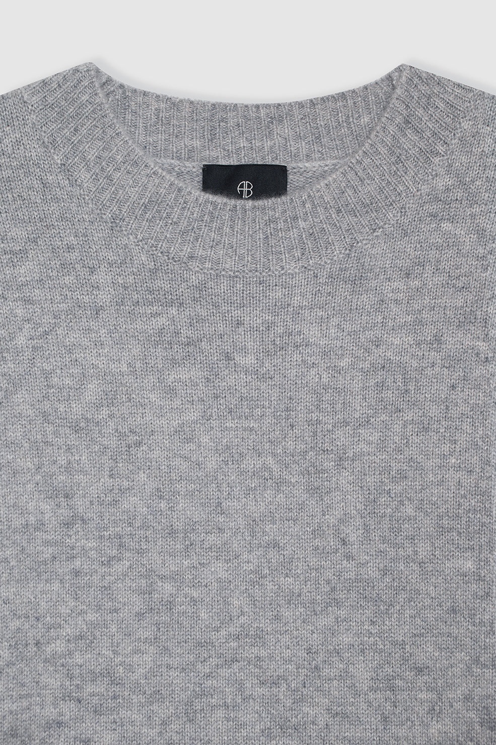Lee Crew Sweater - Medium Heather Grey - 4