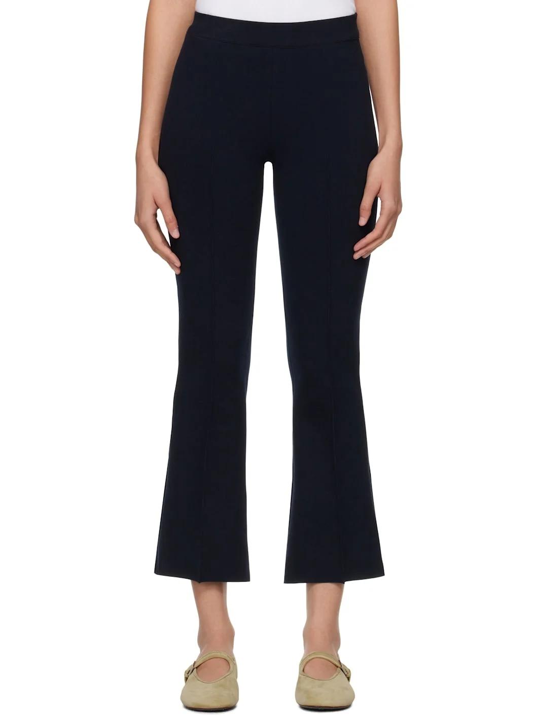 Navy Kick Trousers - 1