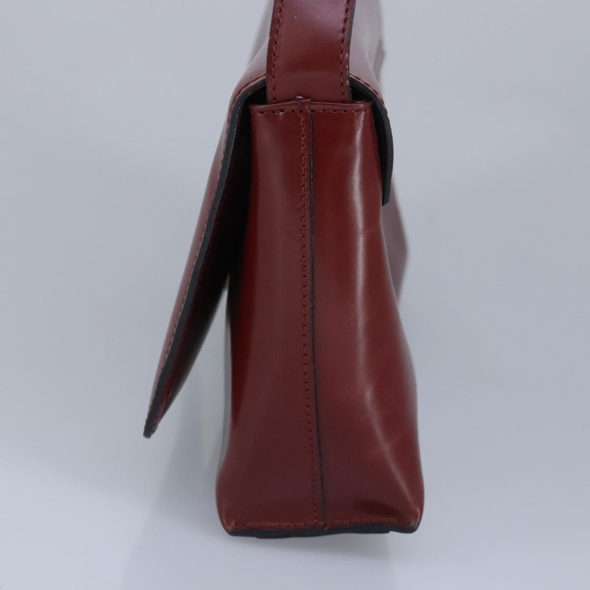 Burberry Shoulder Bag Leather Red - 4