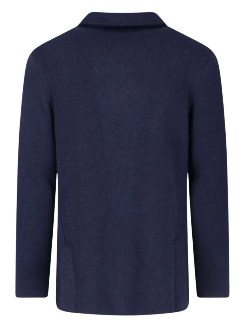 LARDINI single-breasted cashmere blazer outlook