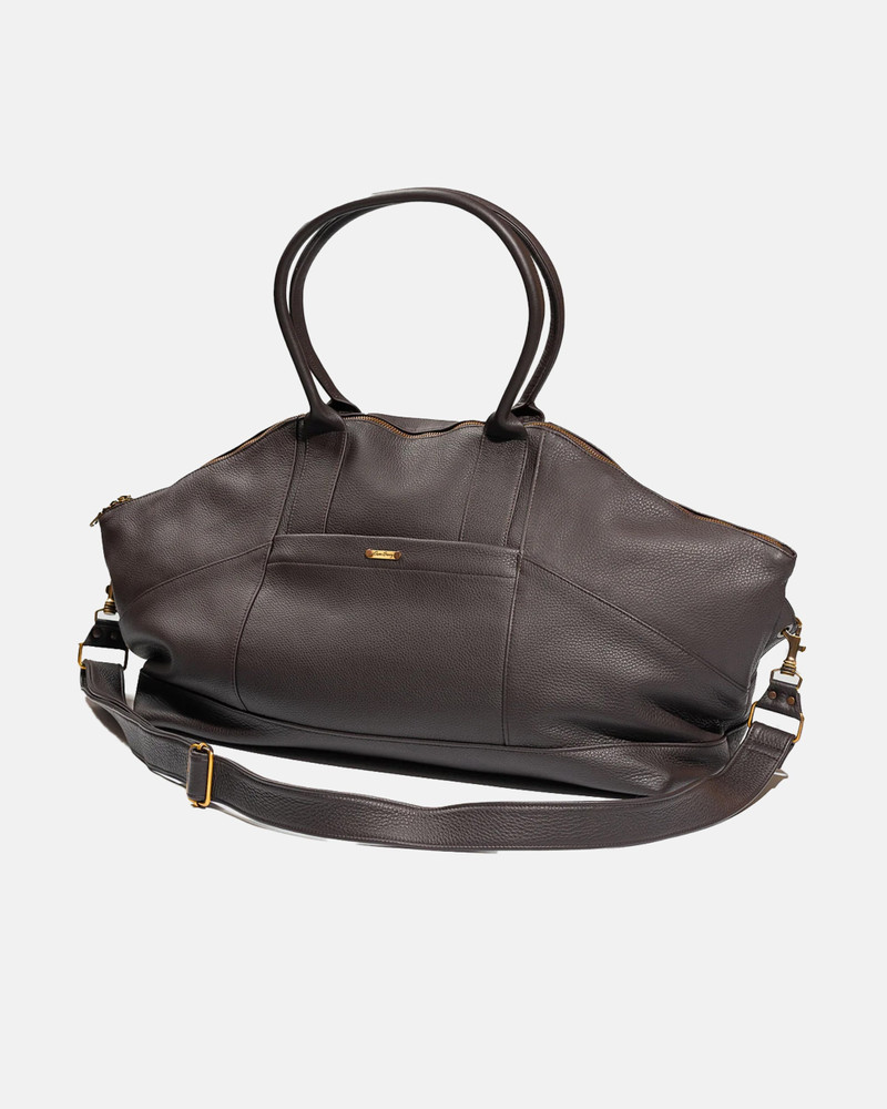 MADE-IN-ENGLAND ANTIQUE GRAIN WEEKENDER BAG 1