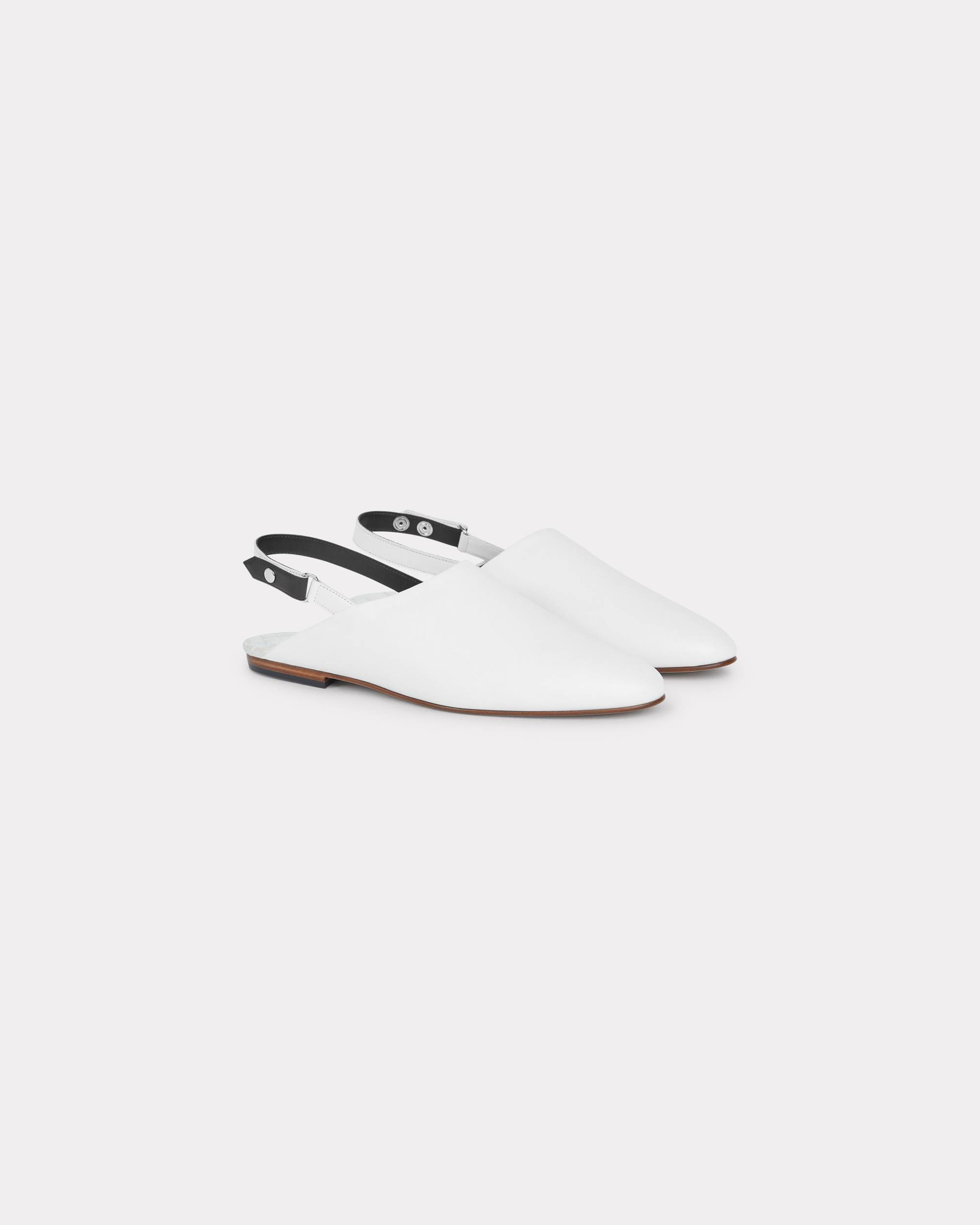 'KENZO-K@LI' mules in nappa leather - 3