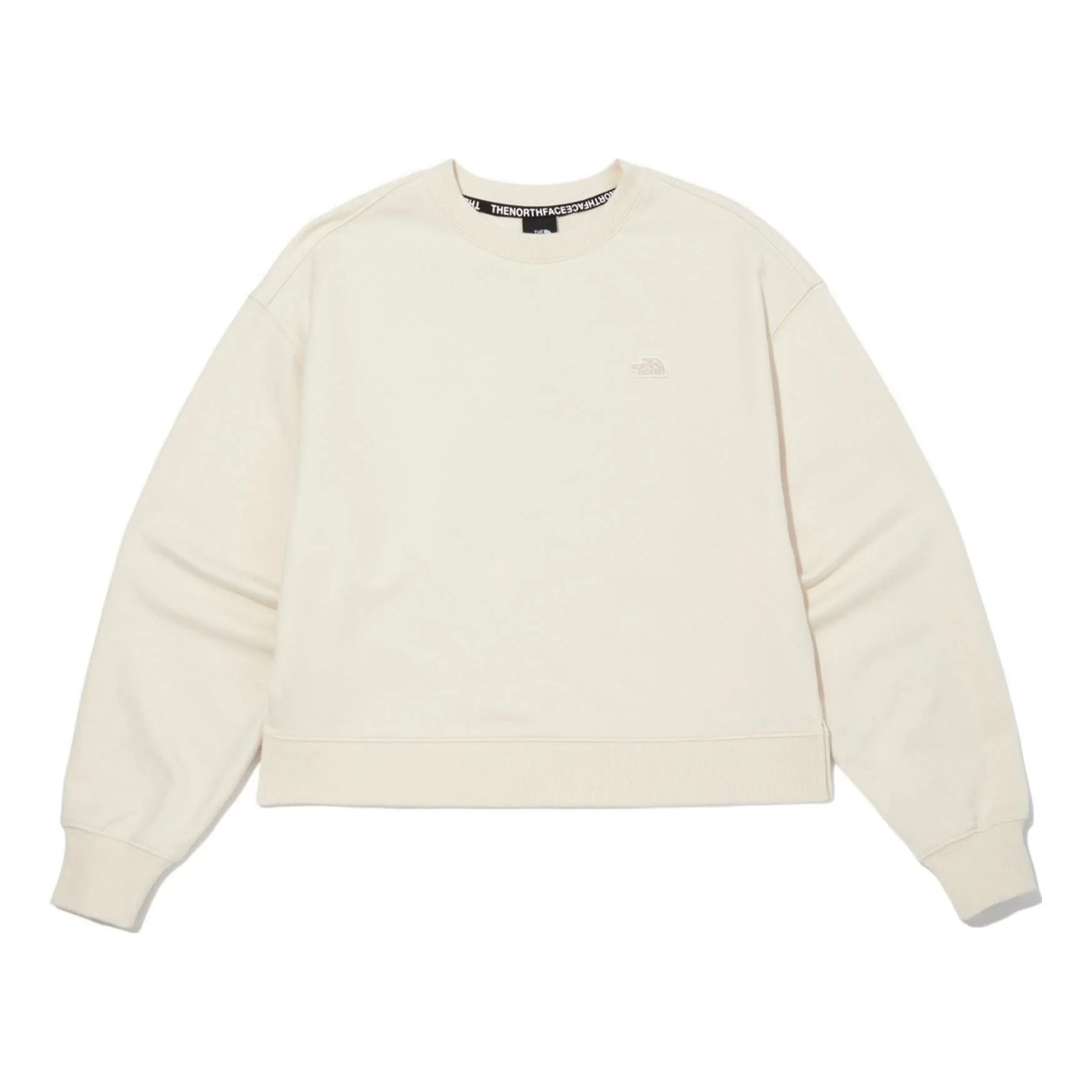 THE NORTH FACE Ws Essential Sweatshirts Logo Sweater 'Beige' NM5MN30B - 1