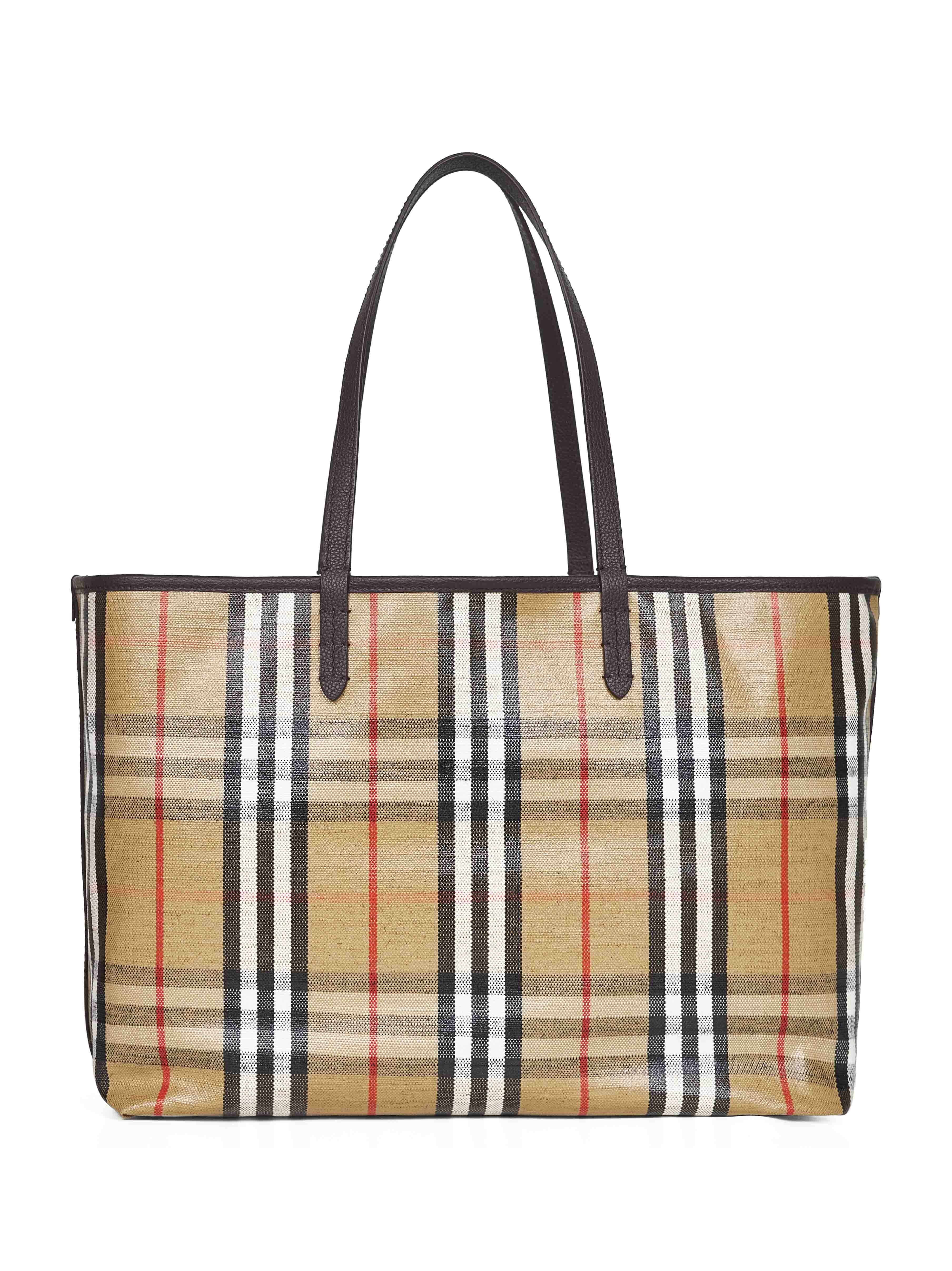 Beige Highlands medium tote bag - 3