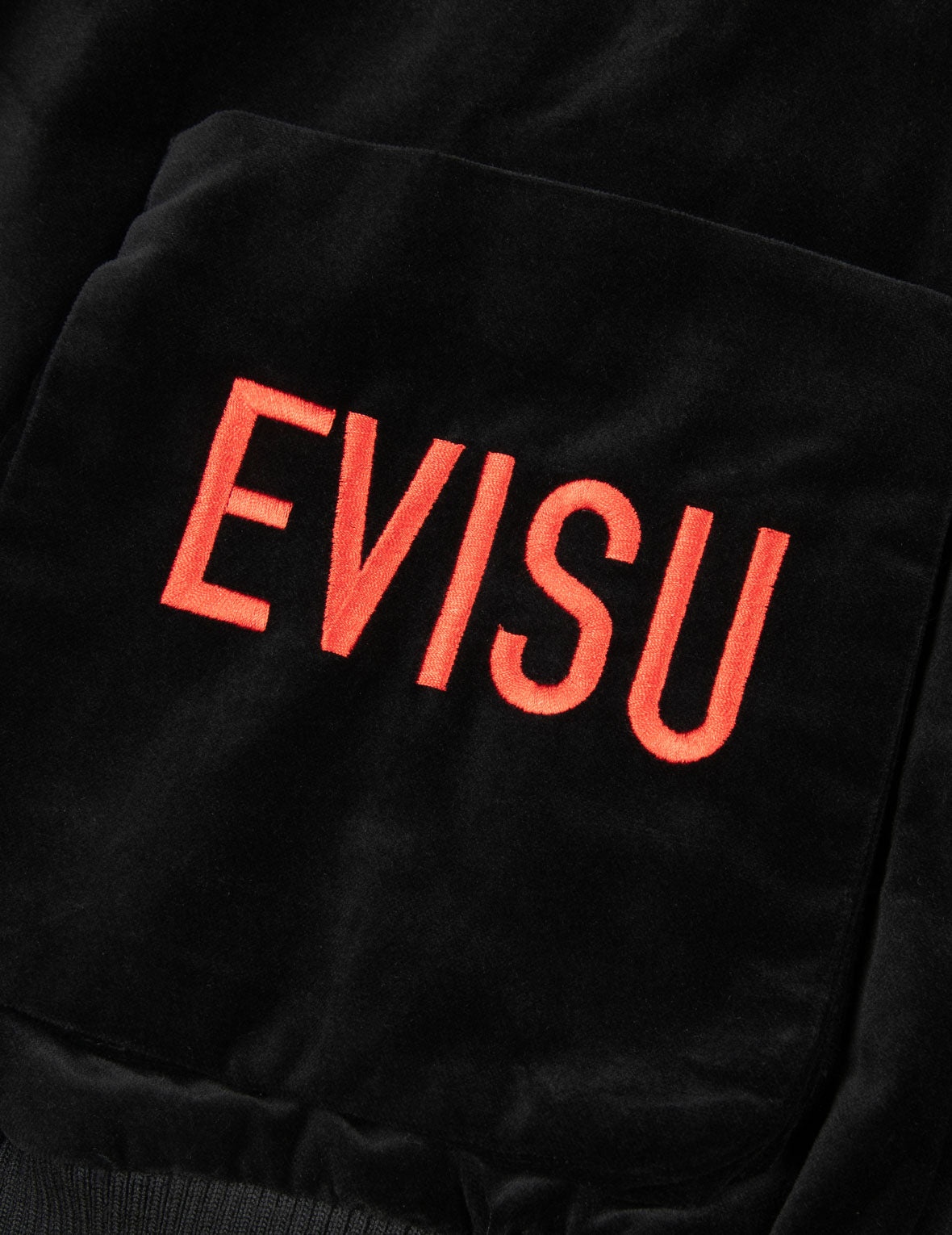 TIGER AND LOGO EMBROIDERY OVERSIZED VELVET BOMBER JACKET - 13