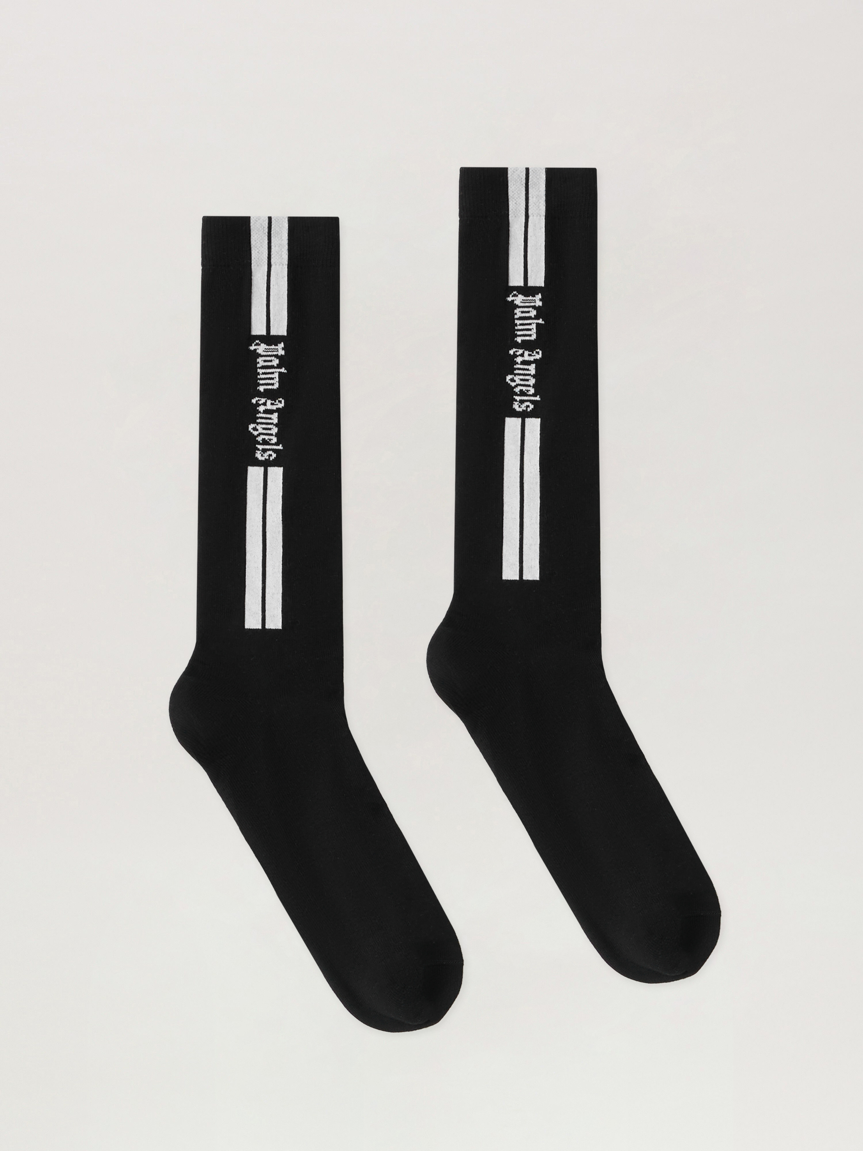Classic Logo Track Socks - 1