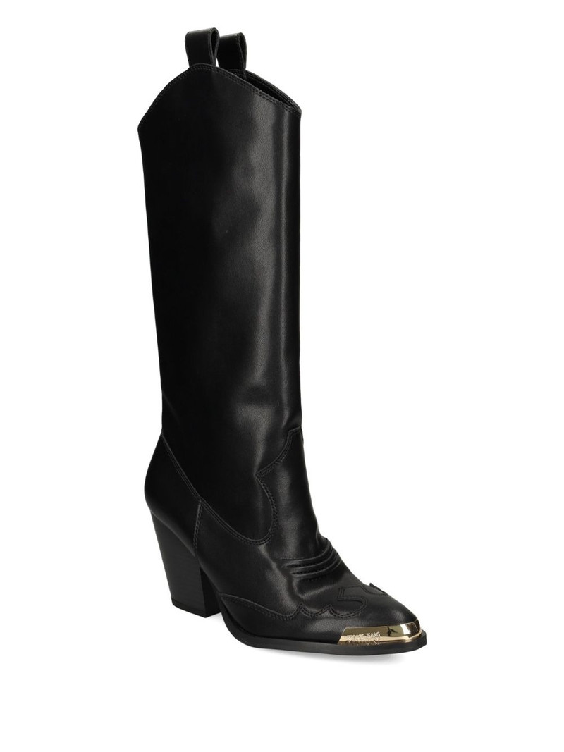 VERSACE JEANS COUTURE block-heel boots outlook