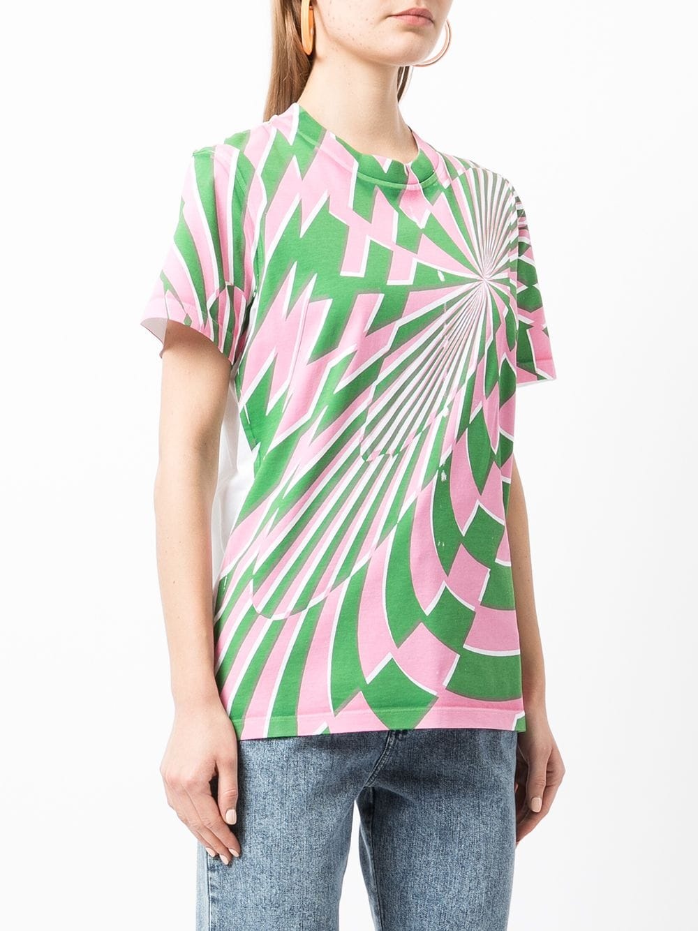 x Ed Curtis Psychedelic-print T-shirt - 3
