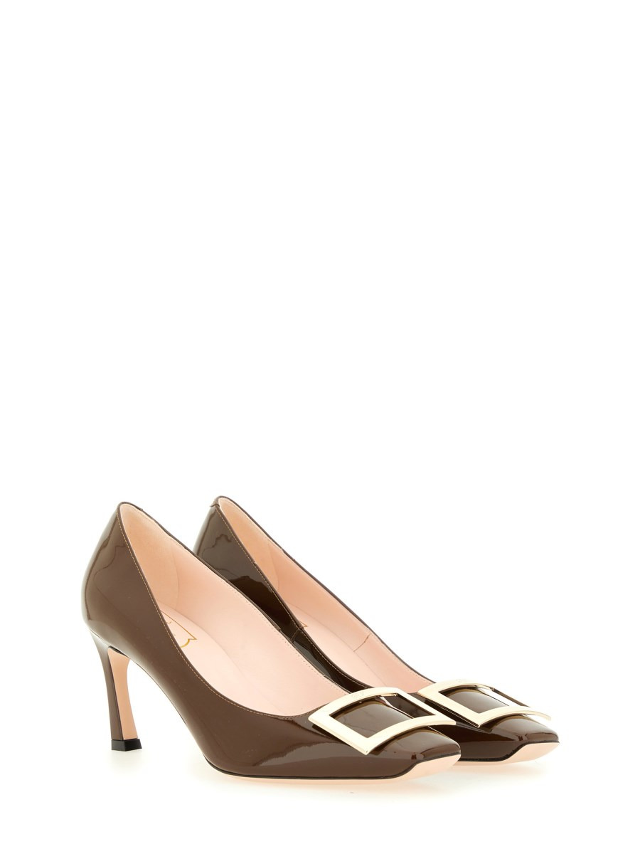 BELLE VIVIER TROMPETTE PATENT LEATHER PUMPS - 2