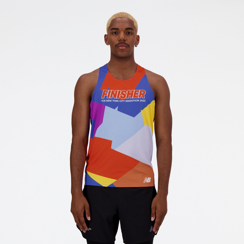 NYC Marathon Printed Finisher Singlet 1